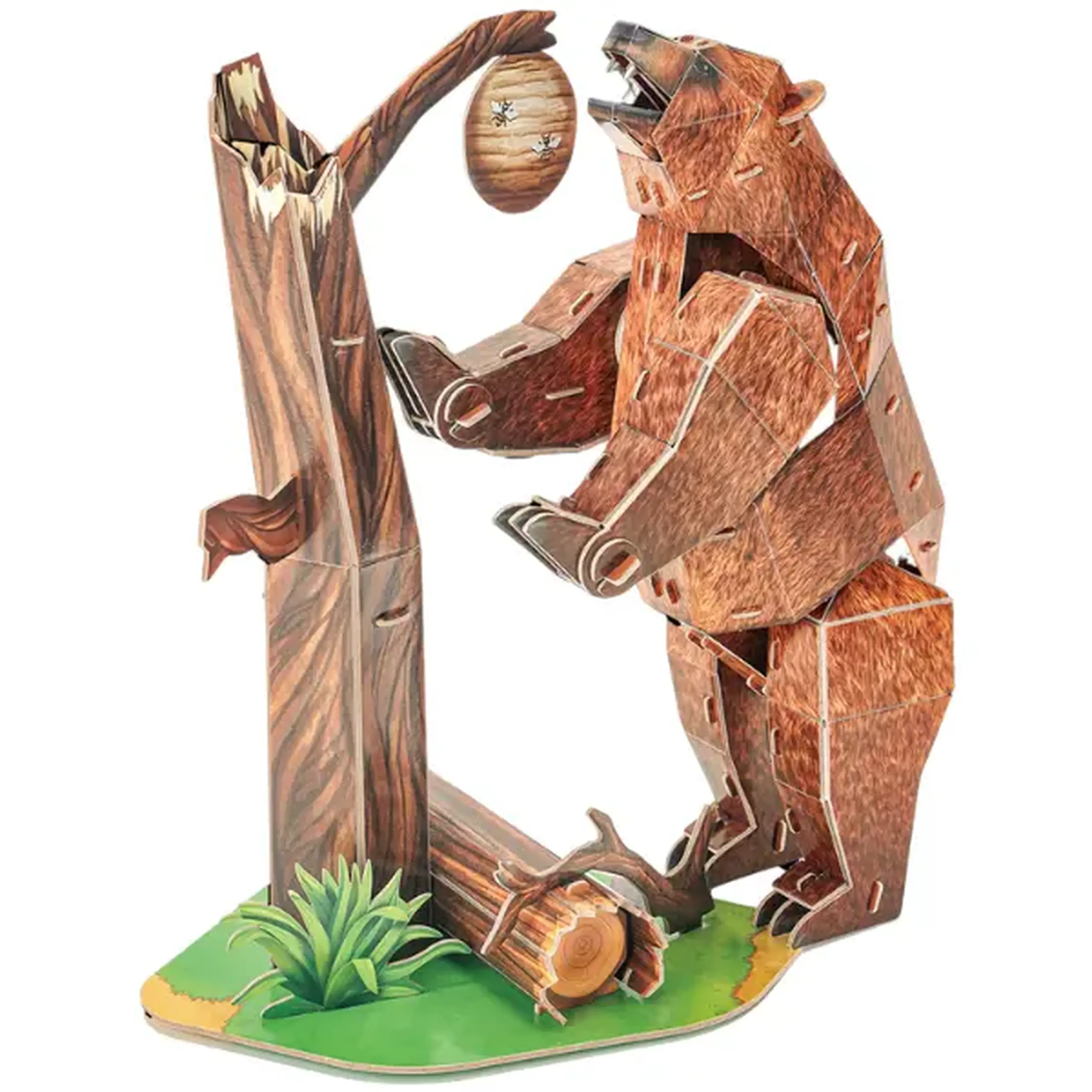 3D puzzle "Urs brun", 88 elemente