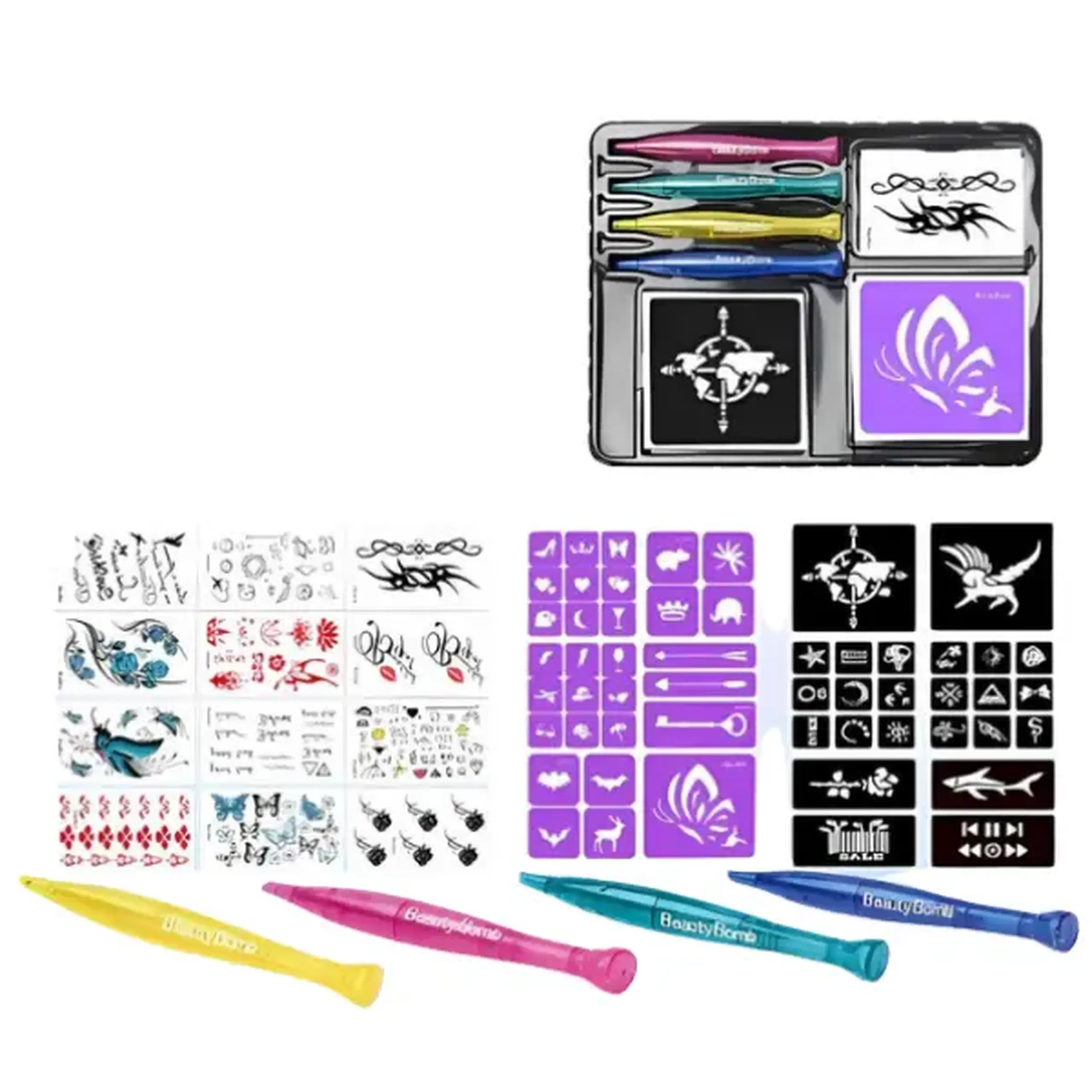 Set pentru crearea tatuajelor lavabile