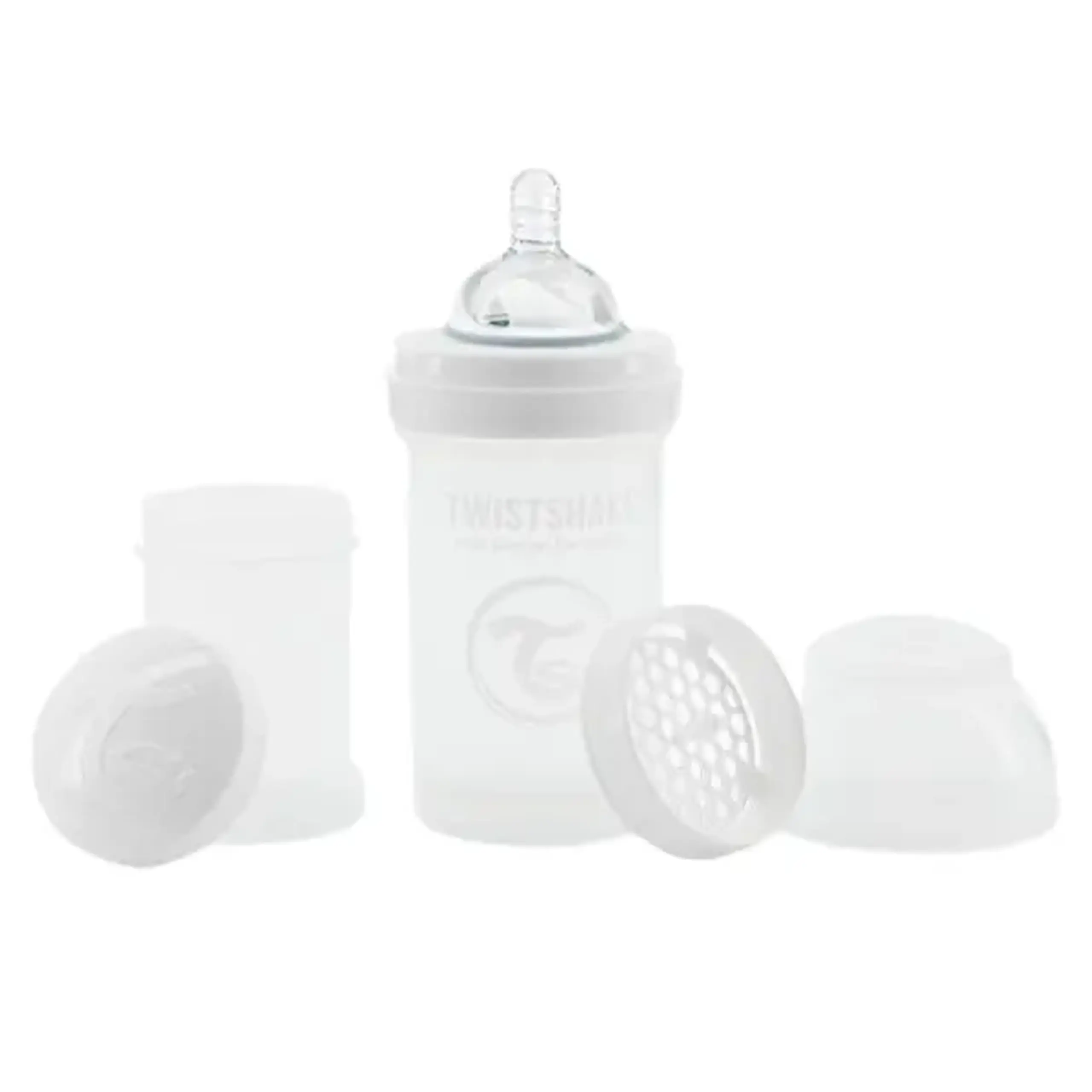 Biberon Anti-Colici, Alb Pastel, 330 ml, 0+ luni