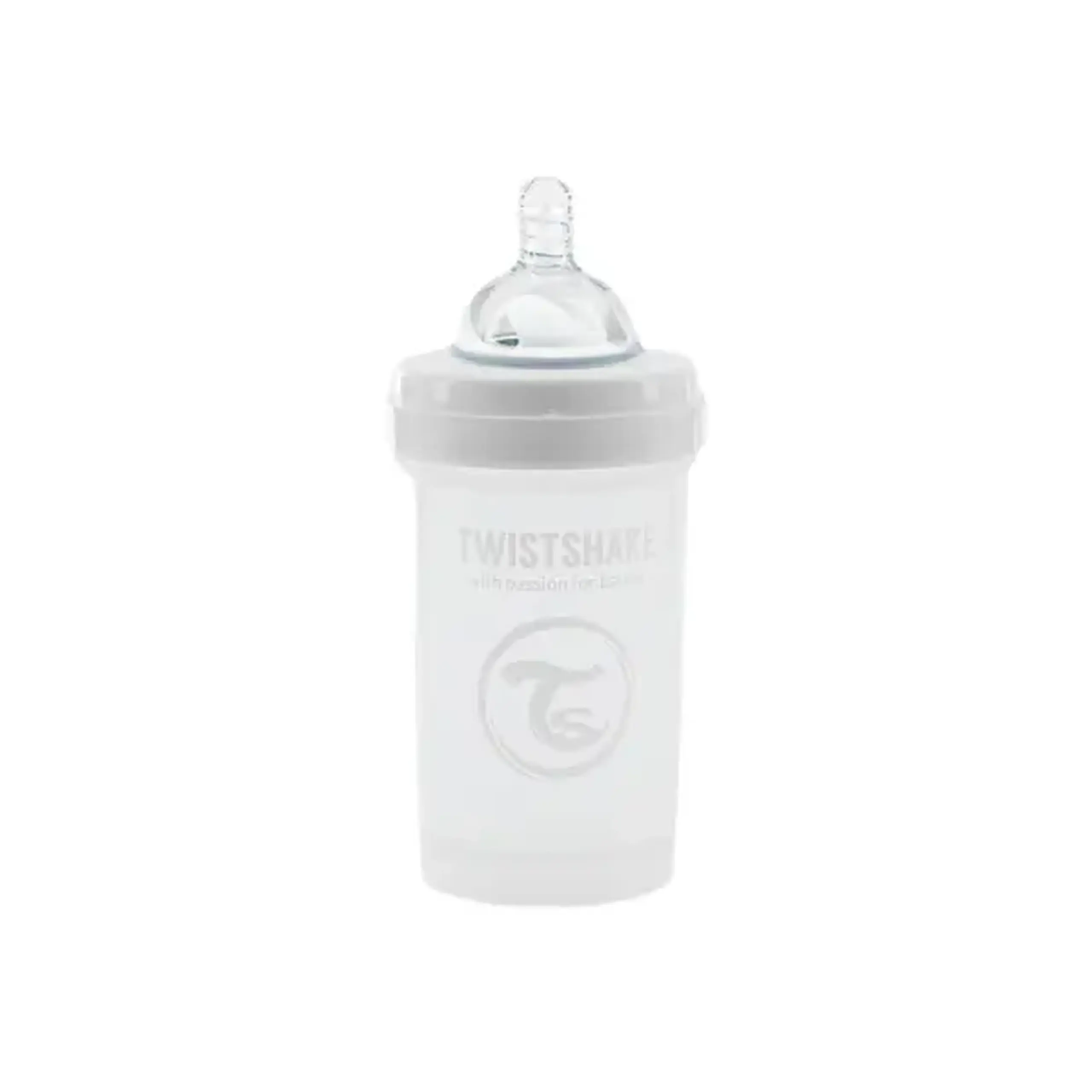 Biberon Anti-Colici, Alb Pastel, 330 ml, 0+ luni