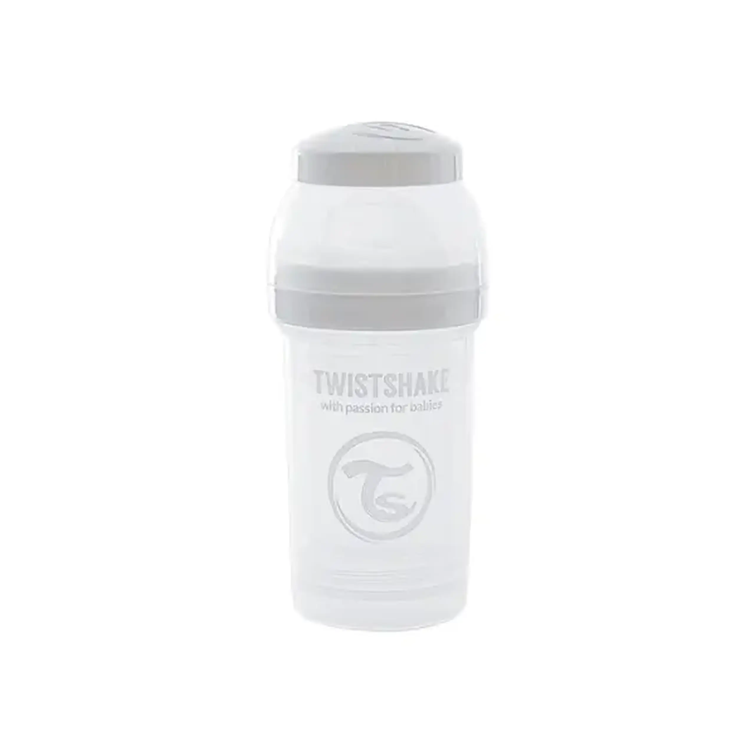 Biberon Anti-Colici, Alb Pastel, 330 ml, 0+ luni