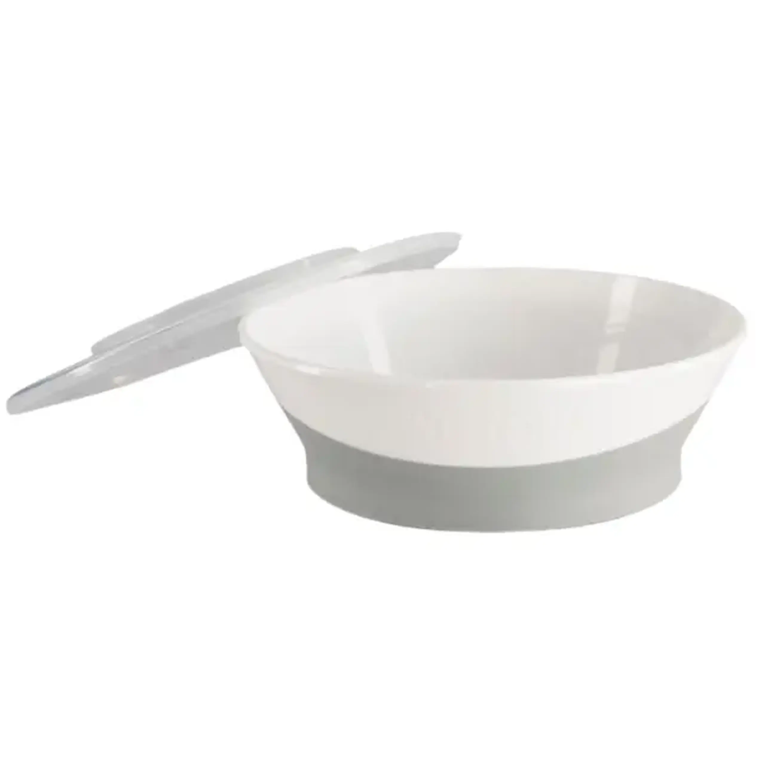 Bol cu capac Twistshake Alb, 6+ luni
