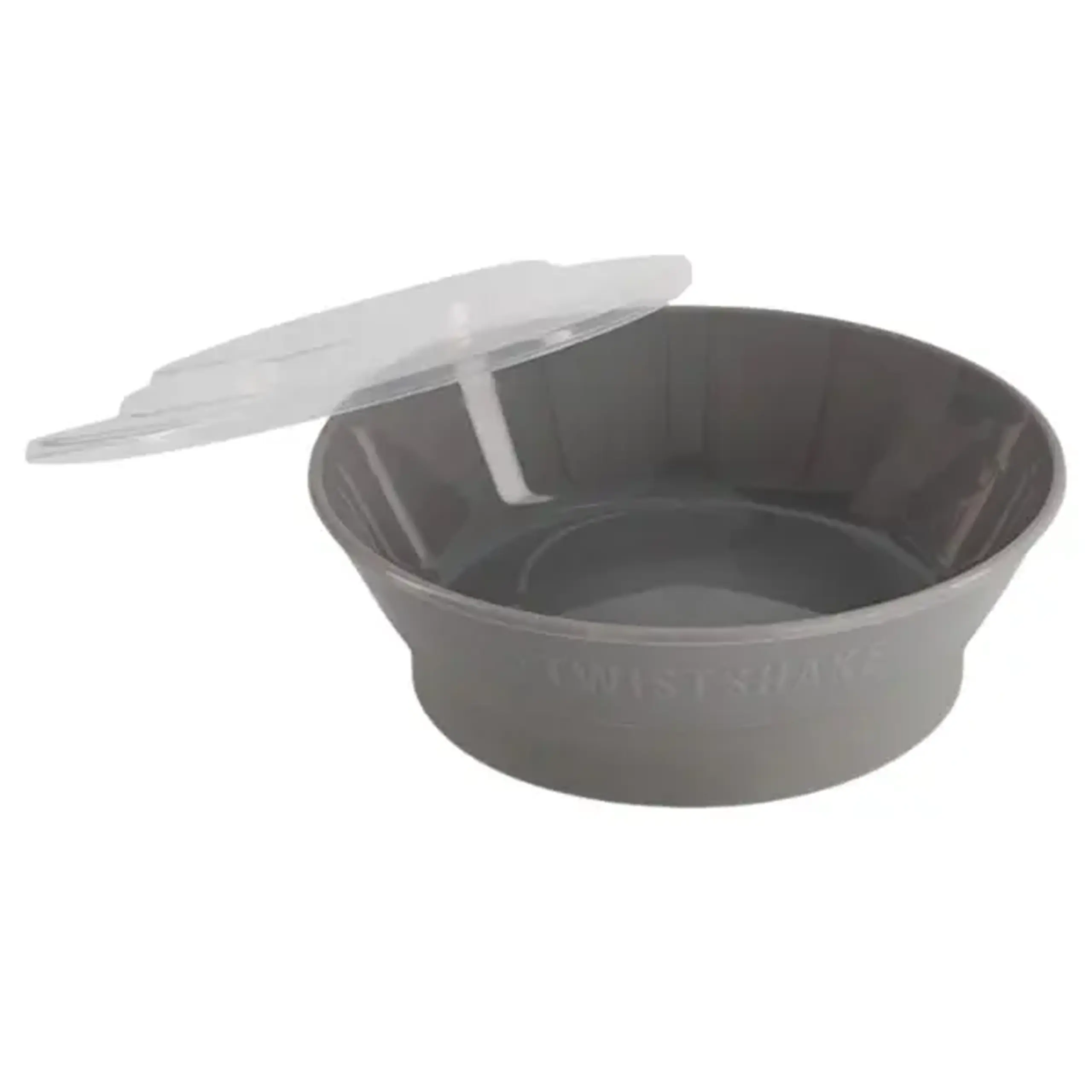 Bol cu capac Twistshake Gri, 6+ luni