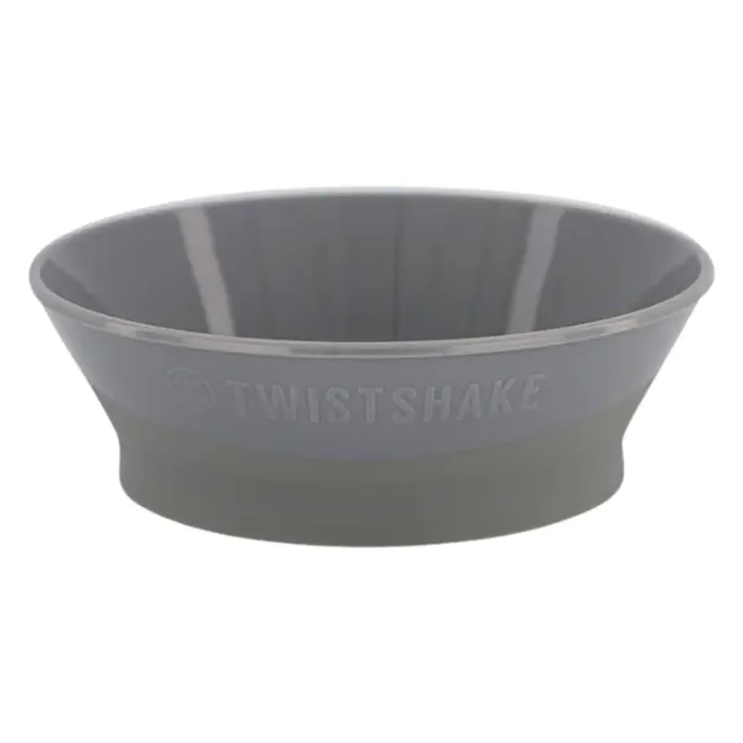 Bol cu capac Twistshake Gri, 6+ luni