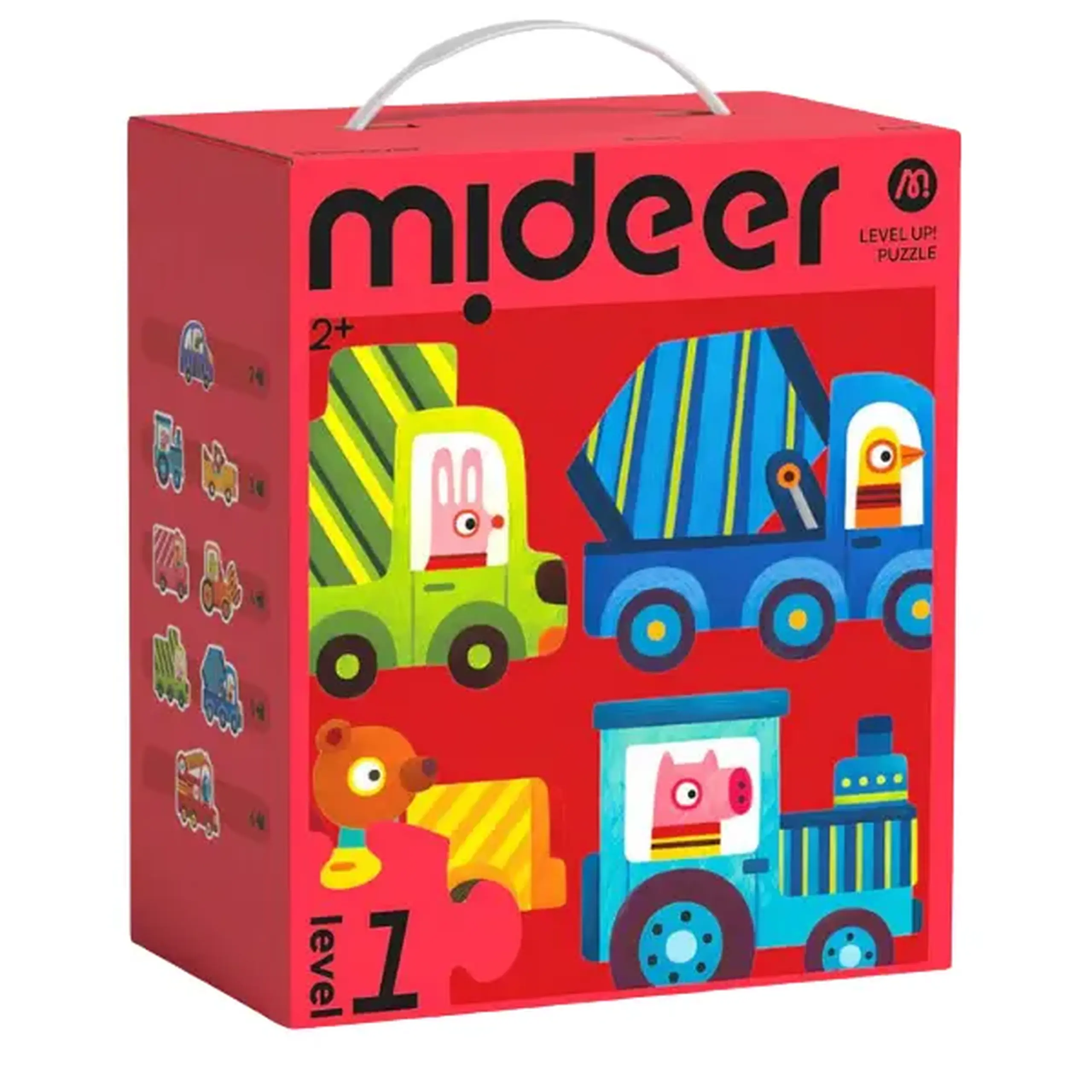 Seria de puzzle-uri „Transport”, 8 în 1, nivelul 1