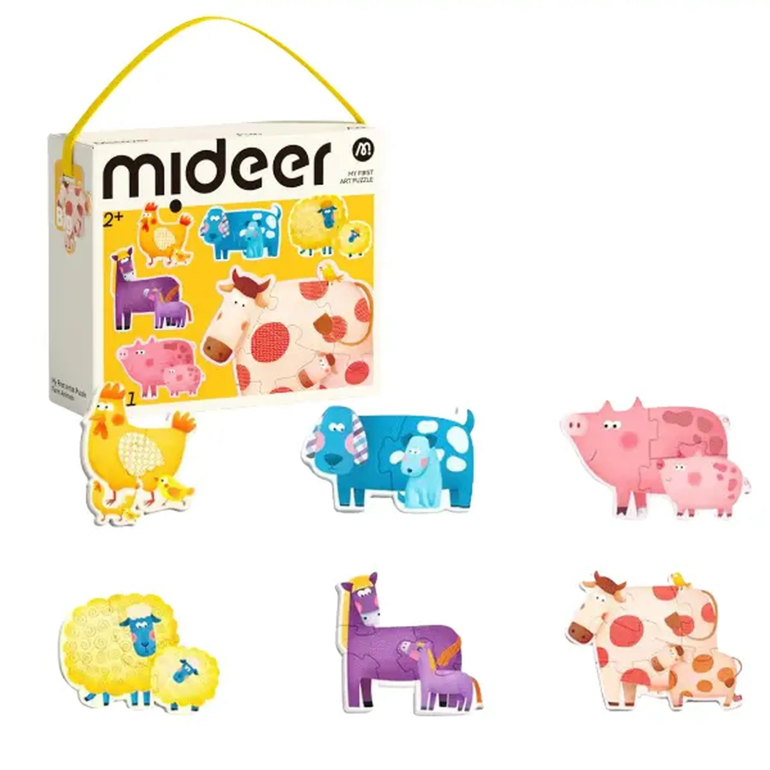 Primul Puzzle „Animăluțe”, 6 în 1