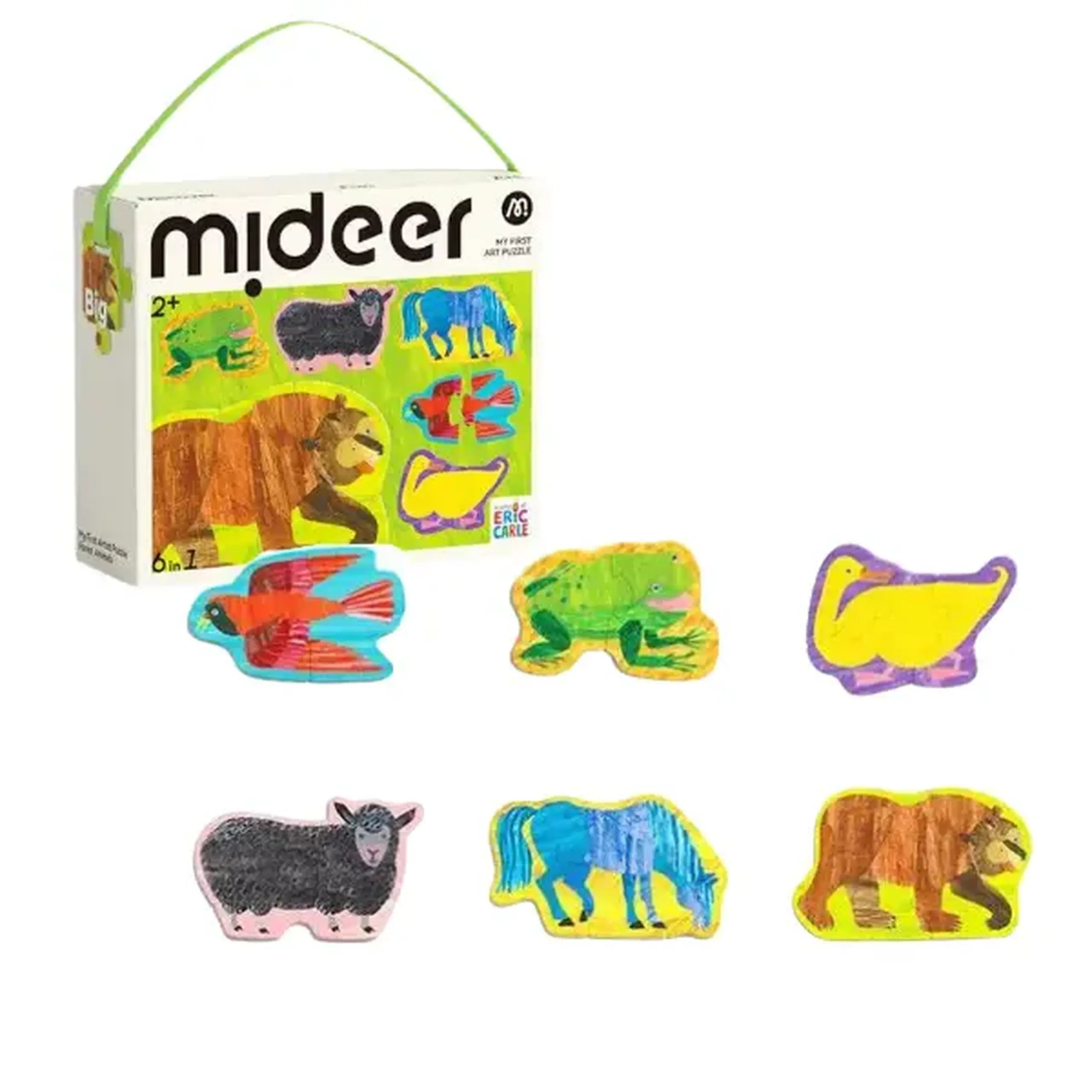 Primul Puzzle „Animale din pădure”, 6 în 1
