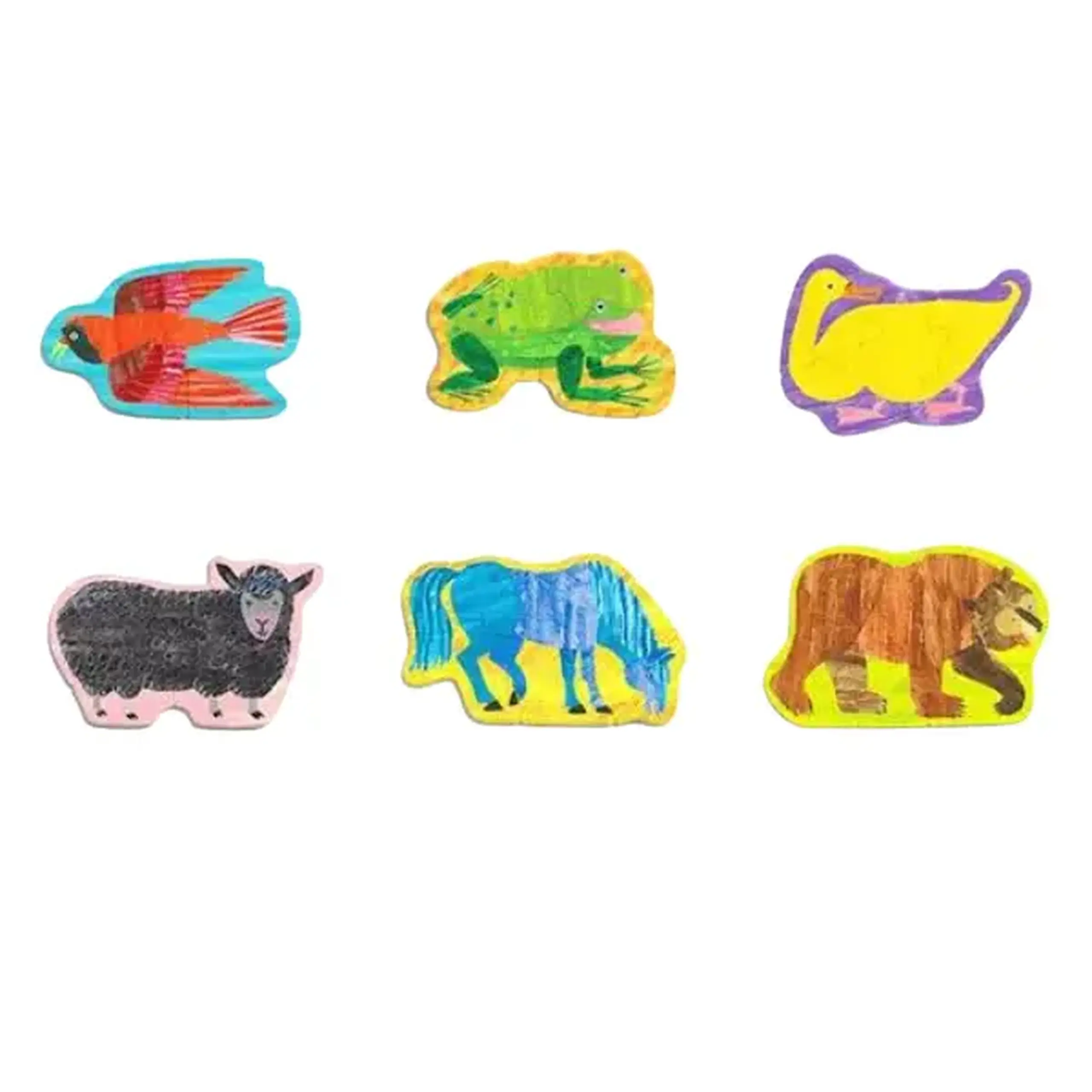 Primul Puzzle „Animale din pădure”, 6 în 1