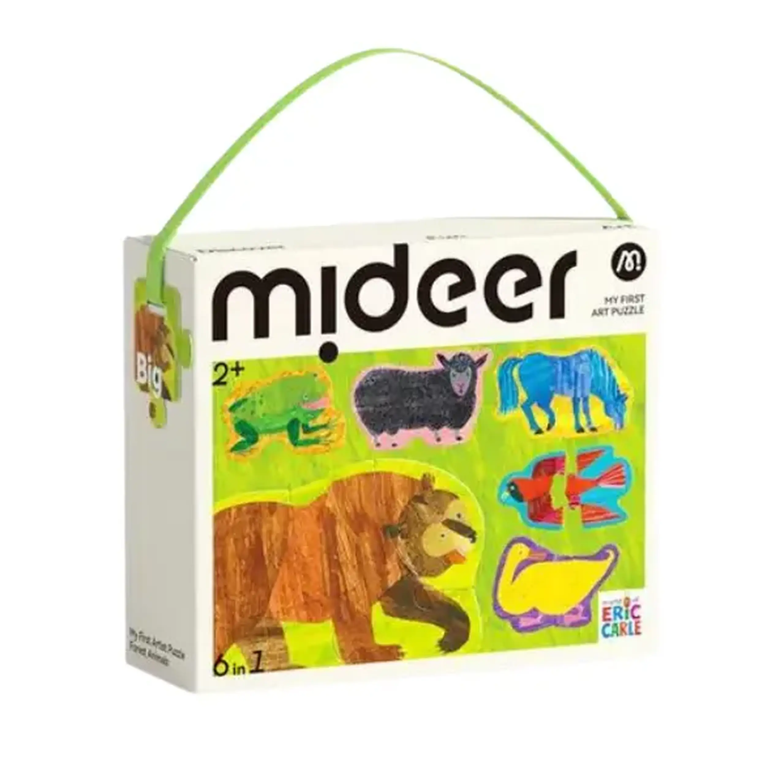 Primul Puzzle „Animale din pădure”, 6 în 1