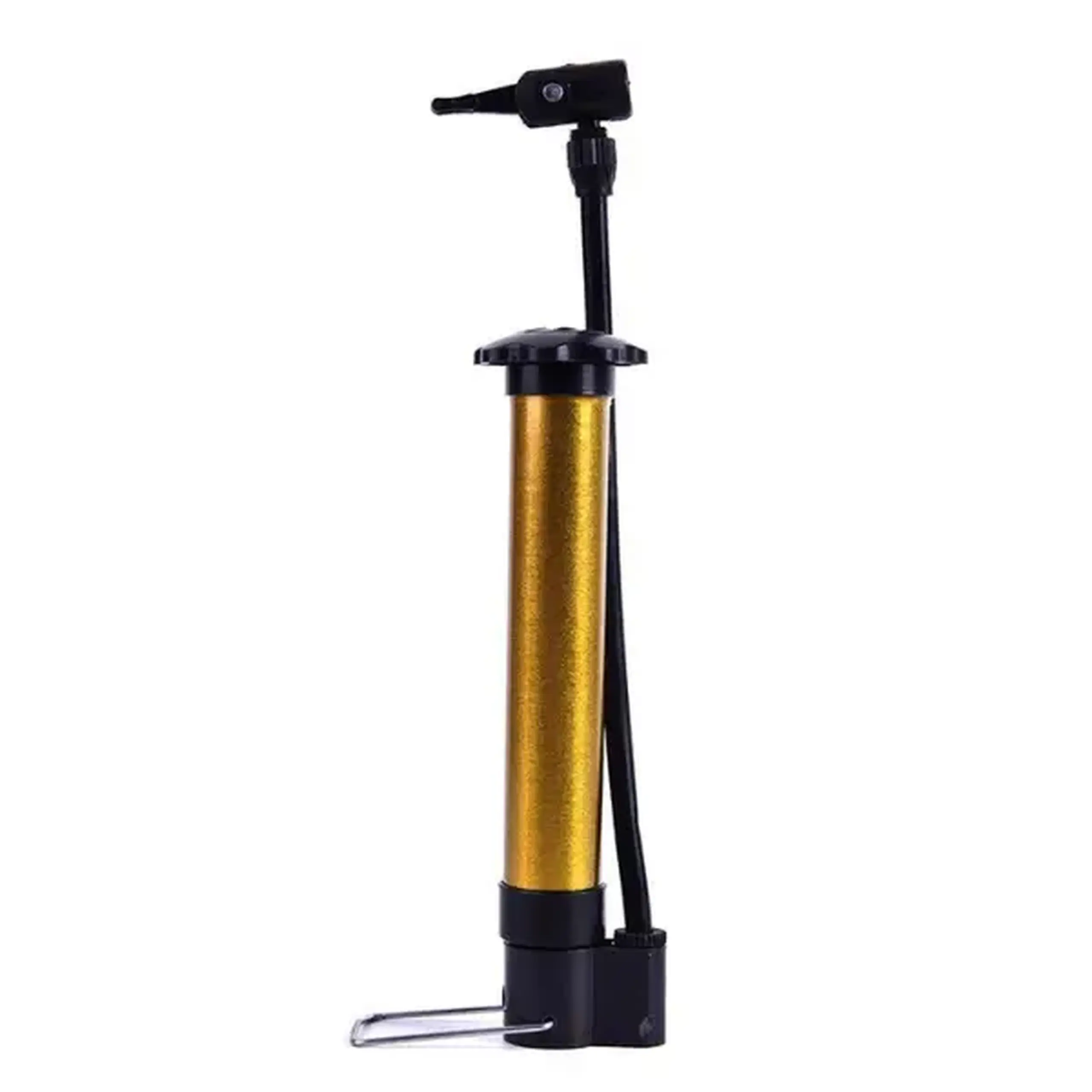 Pompă de mână metalică pentru minge/bicicletă
