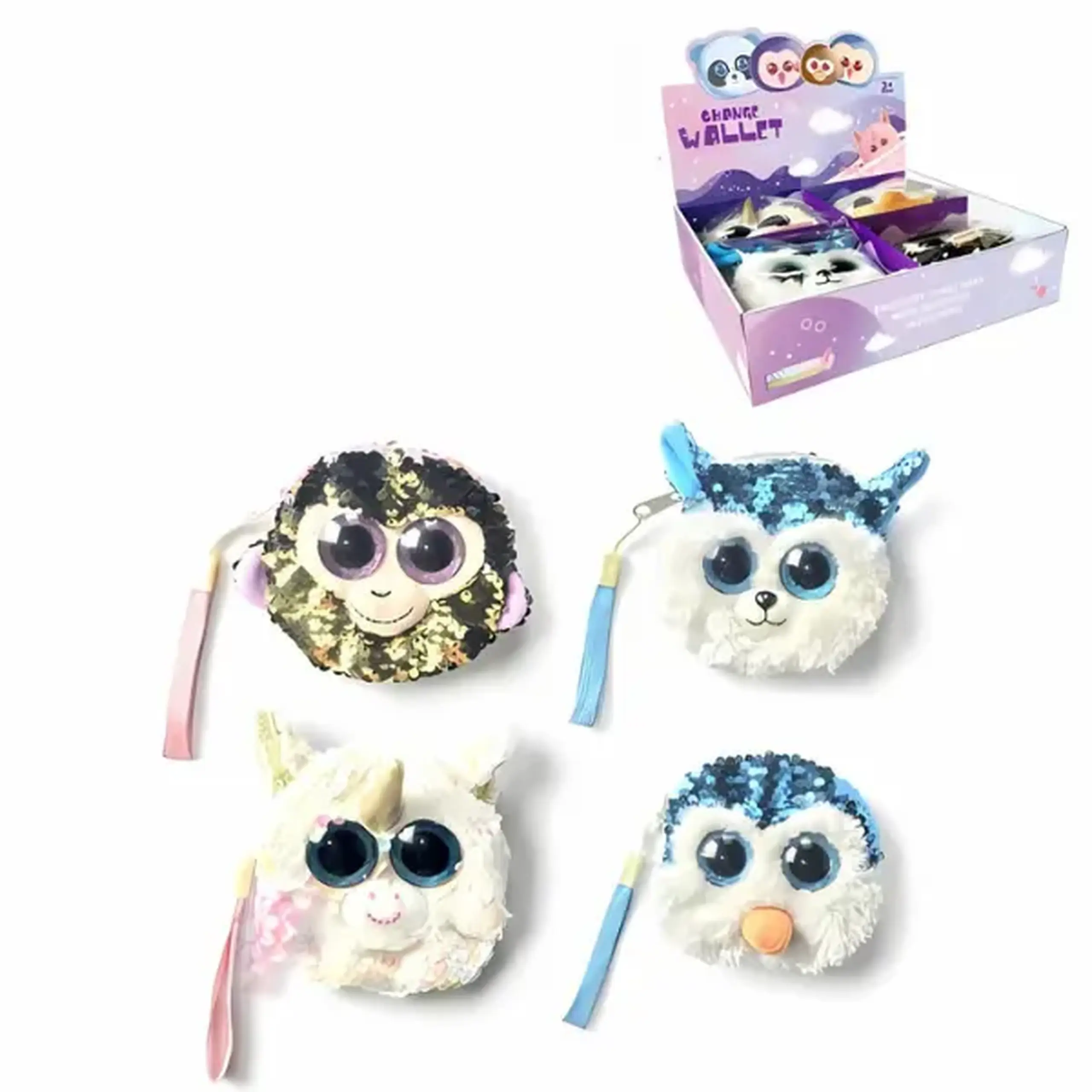 Geantă-portofel "Animale drăguțe cu accesorii"