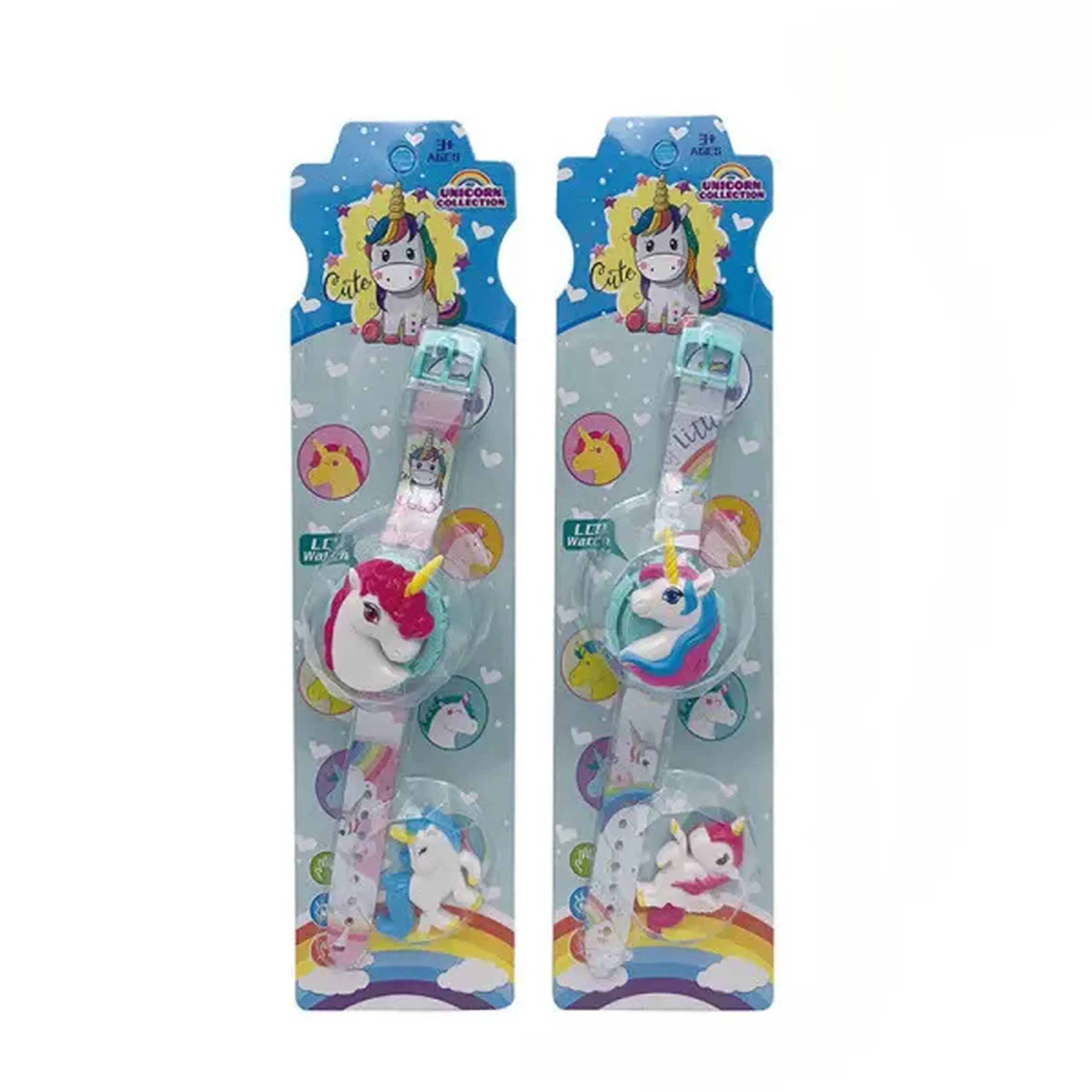 Ceas electronic cu lumini și muzică, Unicornul