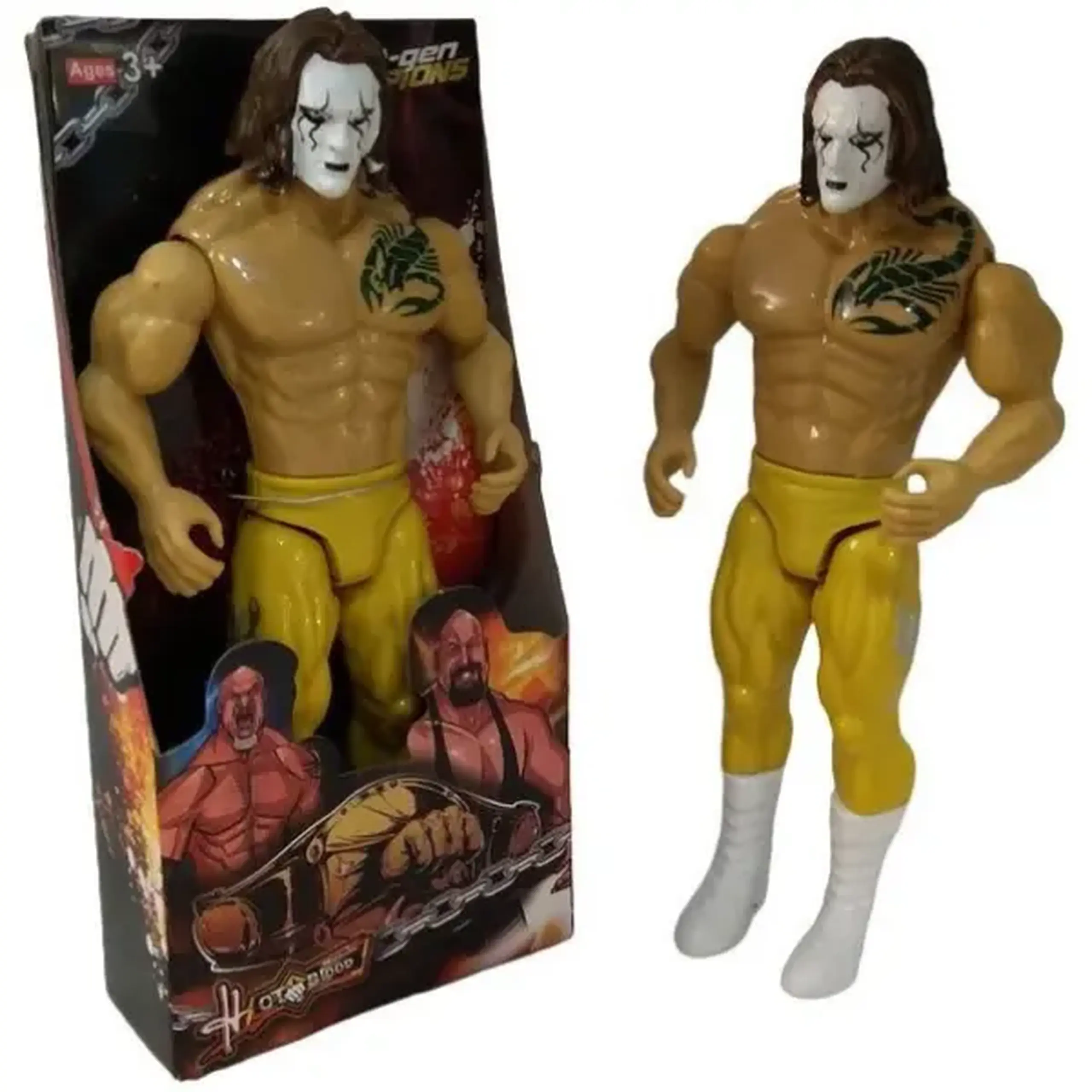 Superstaruri Wrestling: Set de campioni (24 buc.)