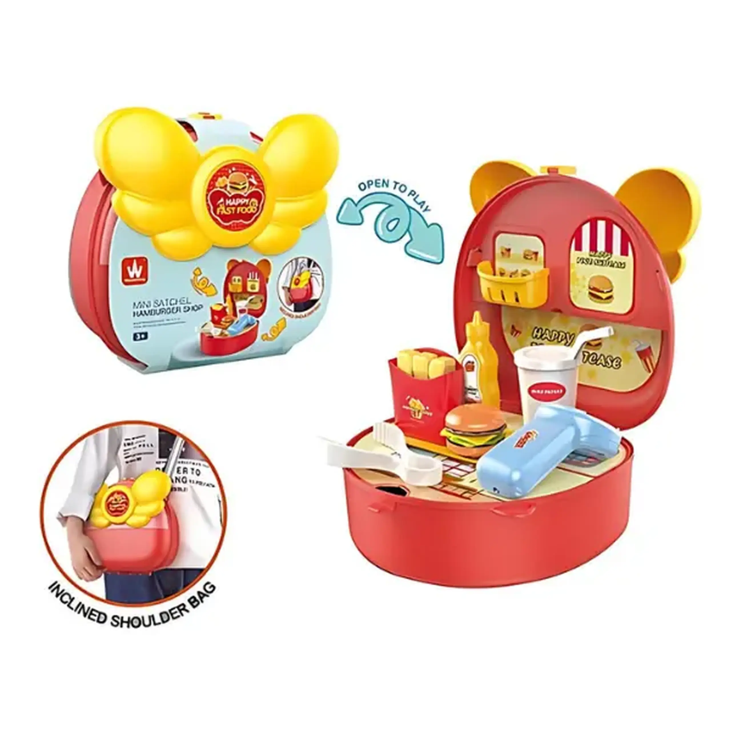 Set de joc "Fast Food Fericit"