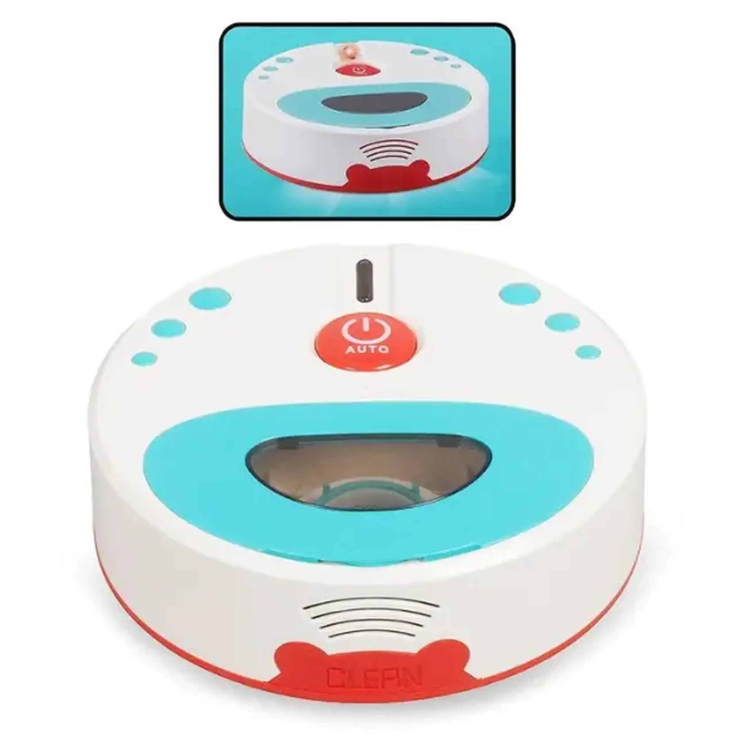 Mini-aspirator robot pentru copii "Curățenie Distractivă"