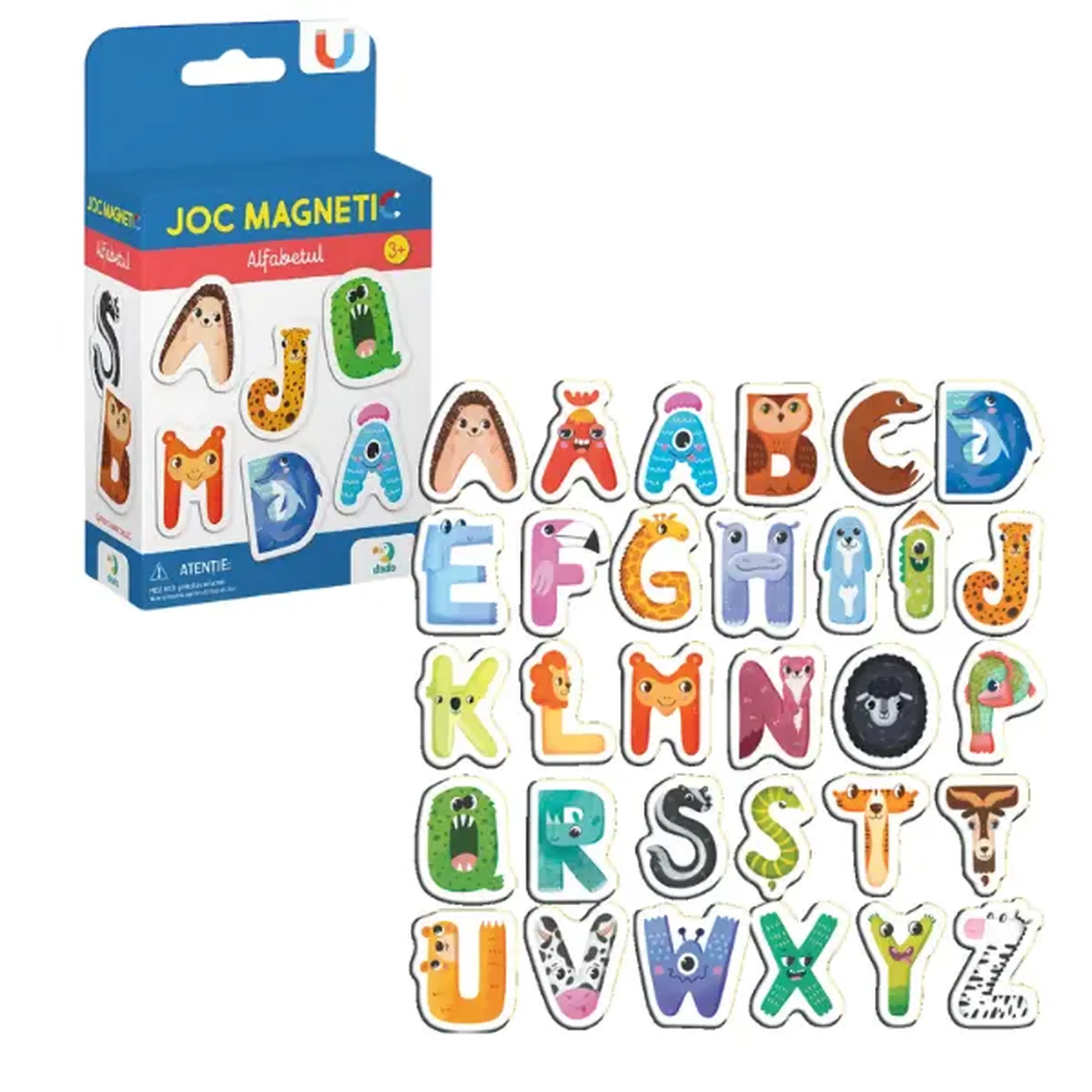 Joc magnetic "Alfabet", (ro)