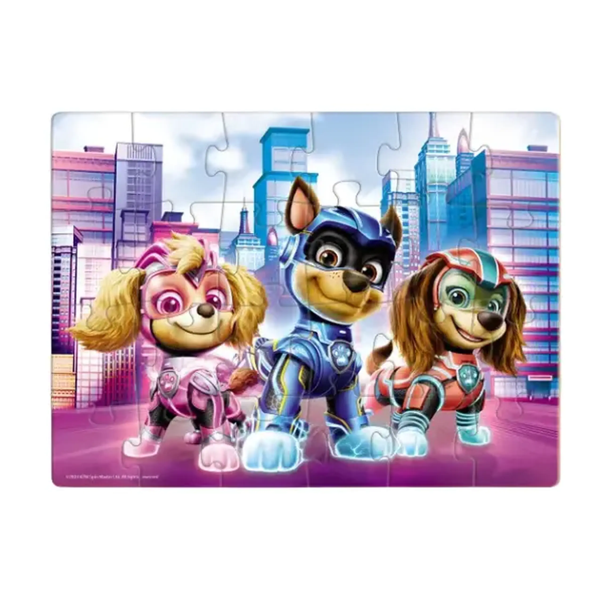 Puzzle educațional "Paw Patrol: Împreună cu prietenii", 24 el.