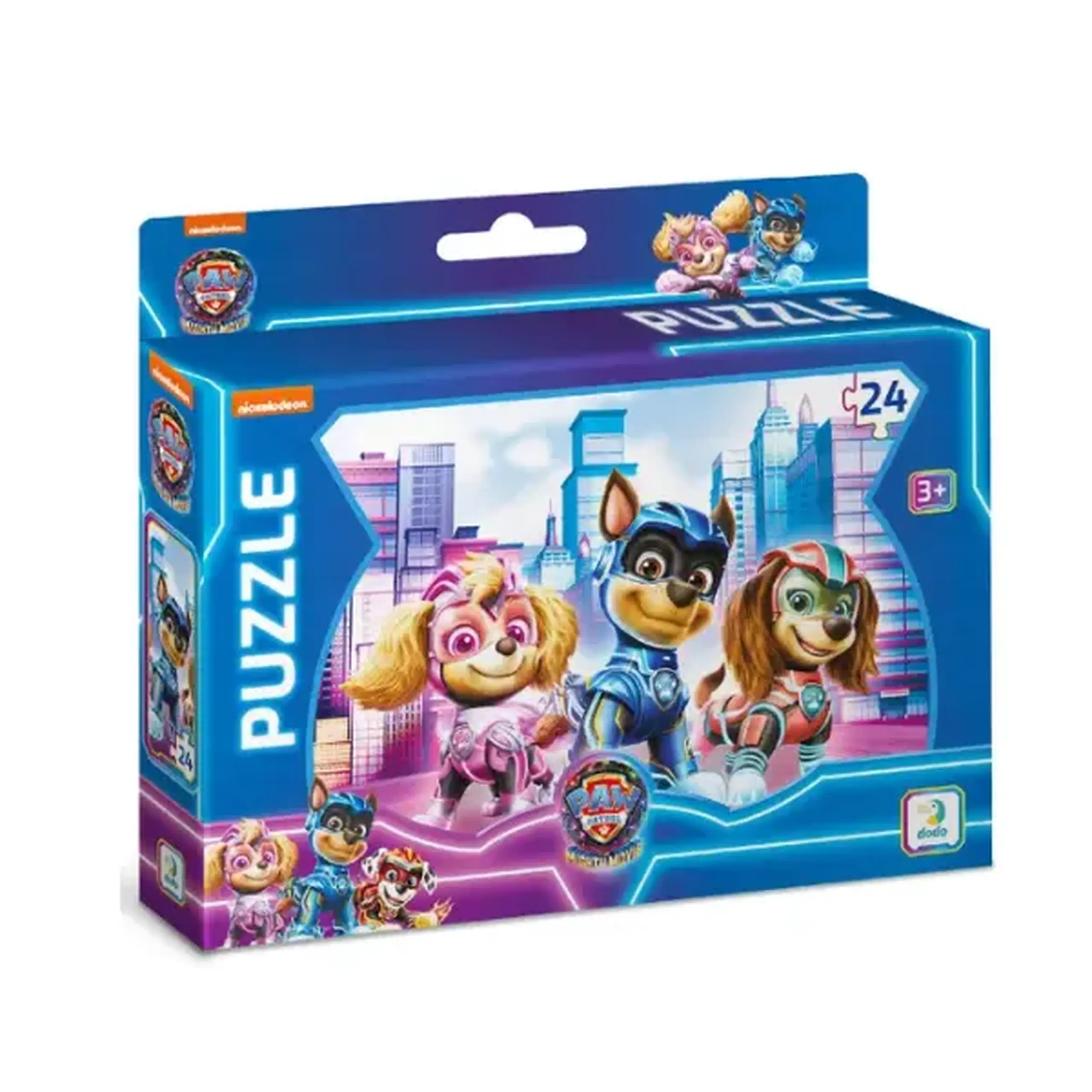 Puzzle educațional "Paw Patrol: Împreună cu prietenii", 24 el.