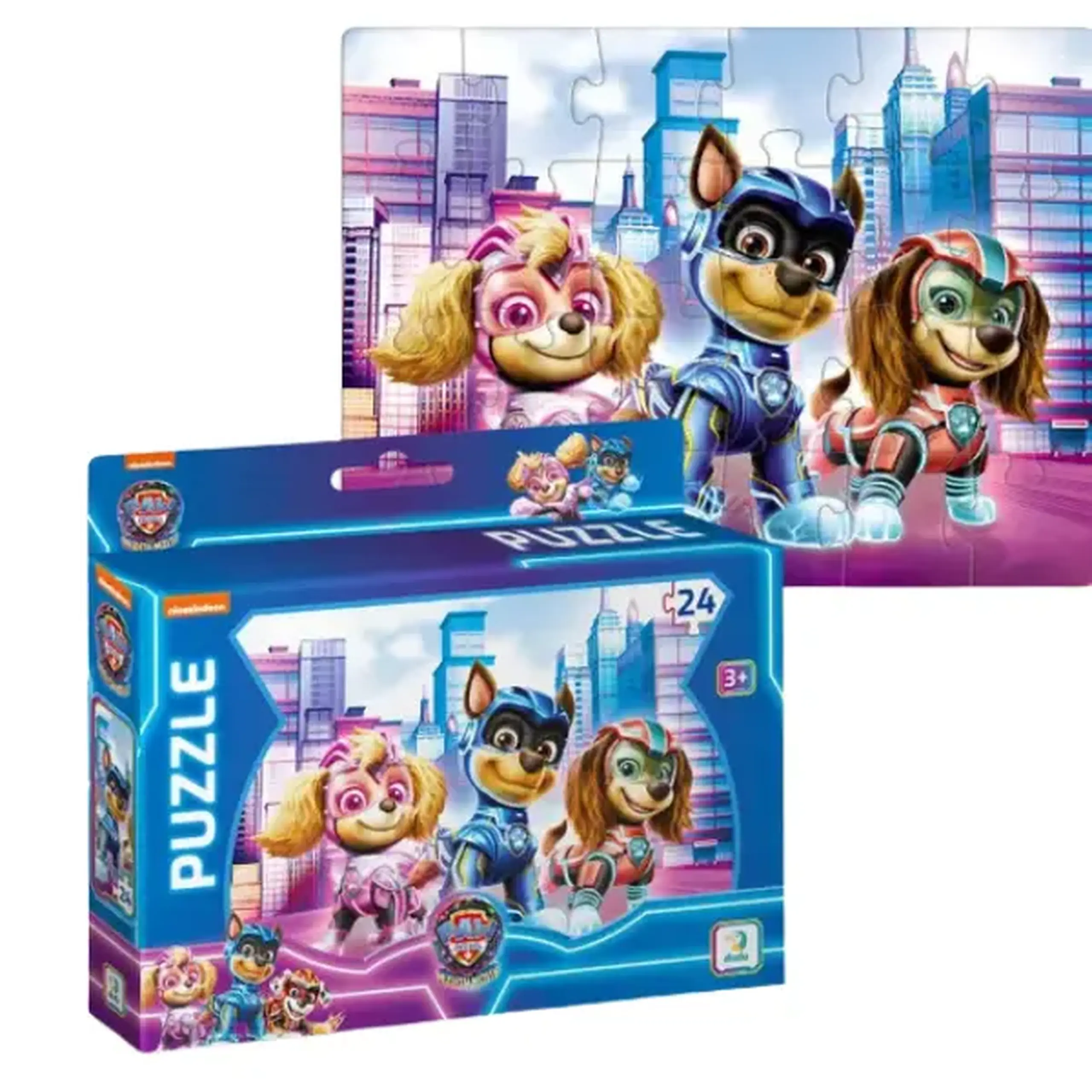 Puzzle educațional "Paw Patrol: Împreună cu prietenii", 24 el.