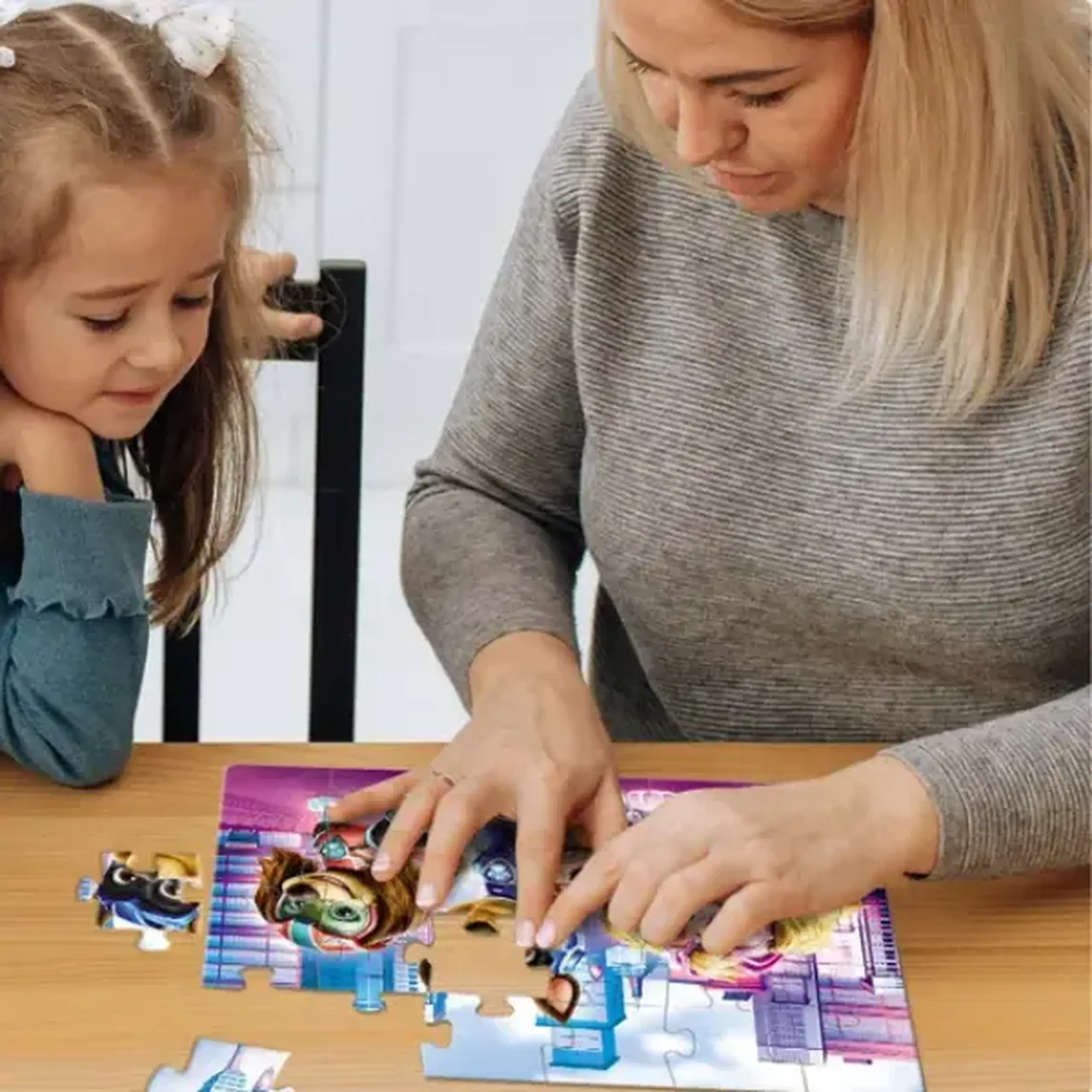 Puzzle educațional "Paw Patrol: Împreună cu prietenii", 24 el.