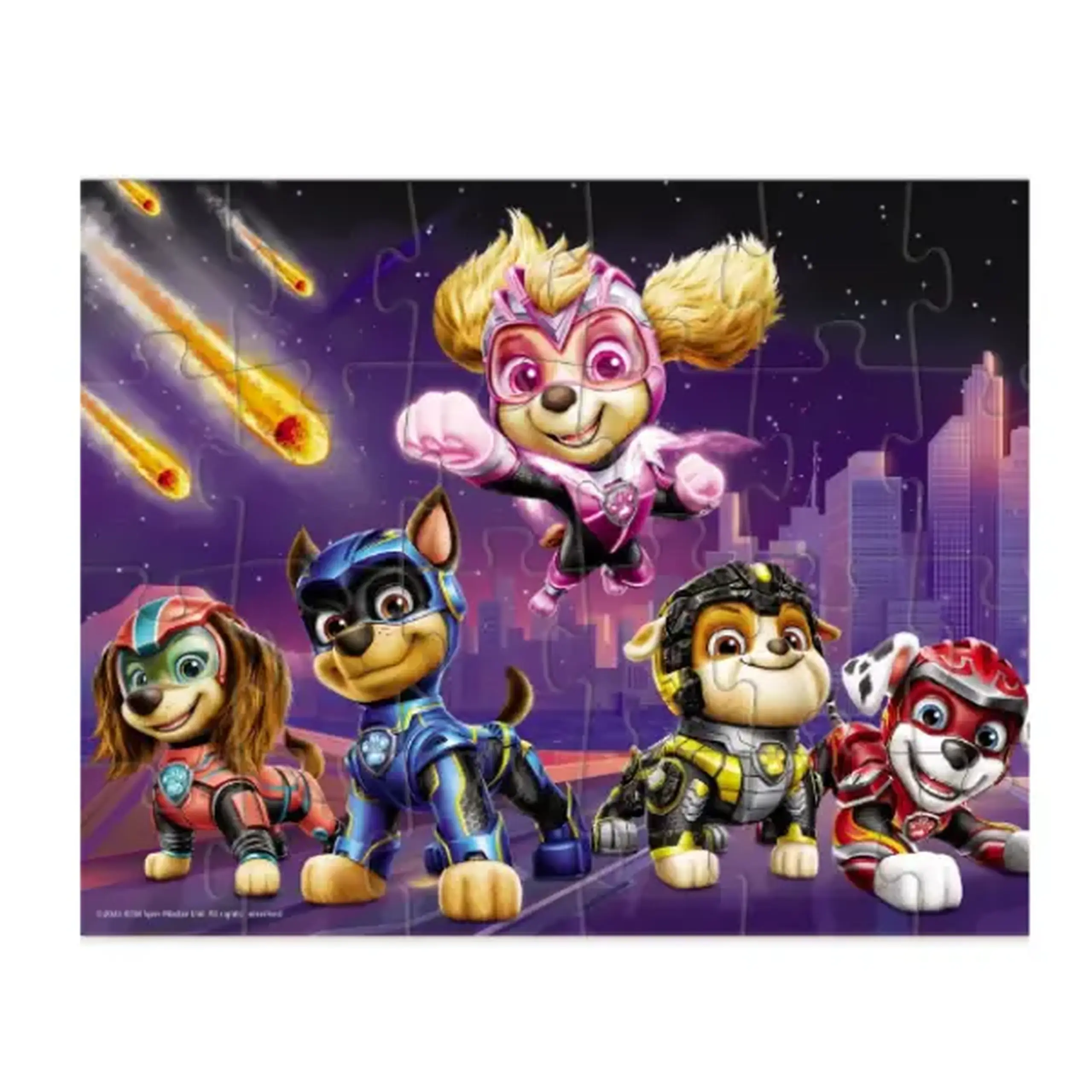 Puzzle educațional "Paw Patrol: Înainte către aventuri", 24 el.