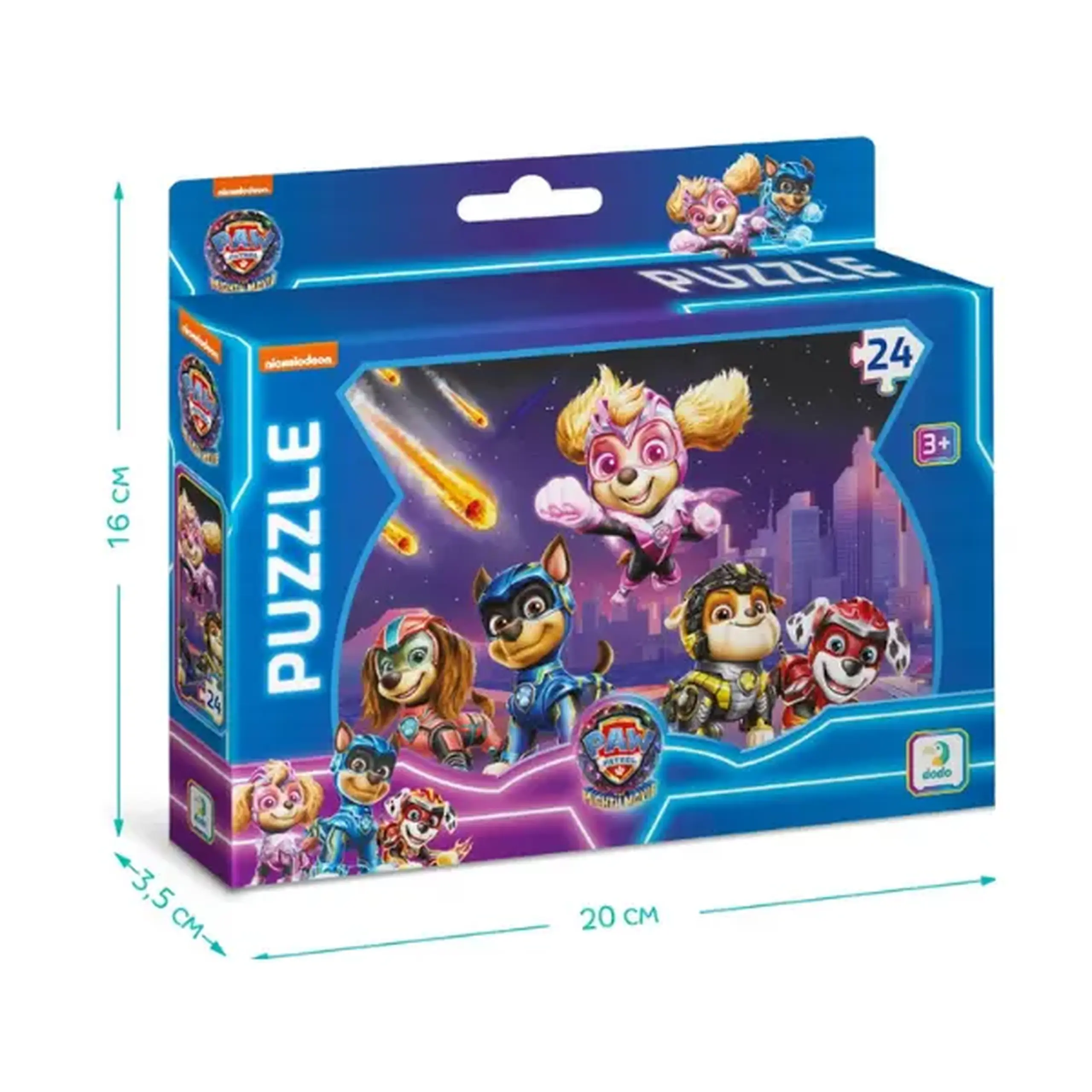 Puzzle educațional "Paw Patrol: Înainte către aventuri", 24 el.