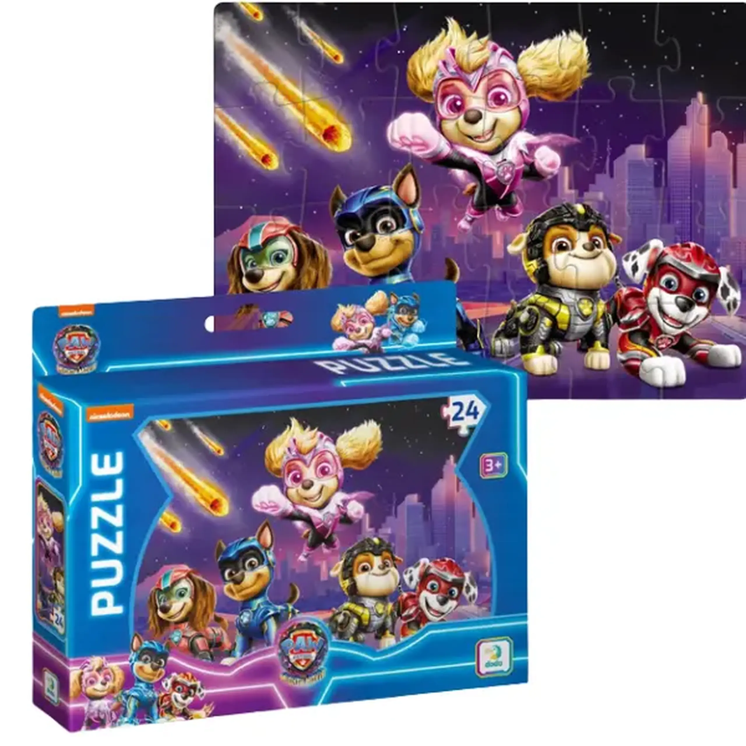 Puzzle educațional "Paw Patrol: Înainte către aventuri", 24 el.