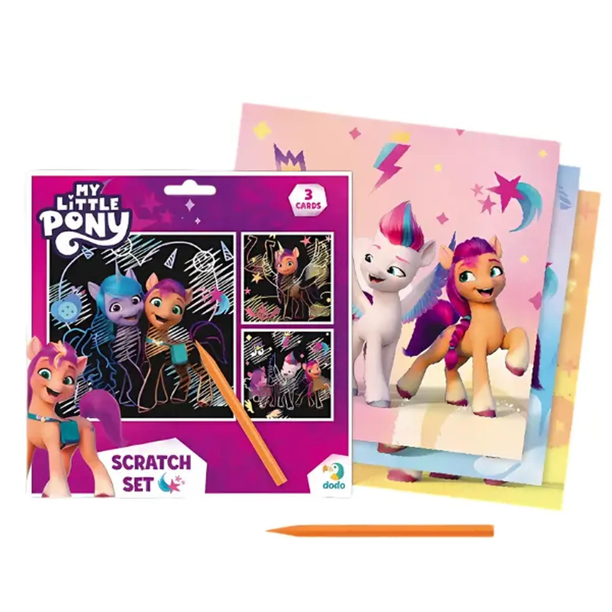 Set de gravuri "Generația nouă", seria My little pony