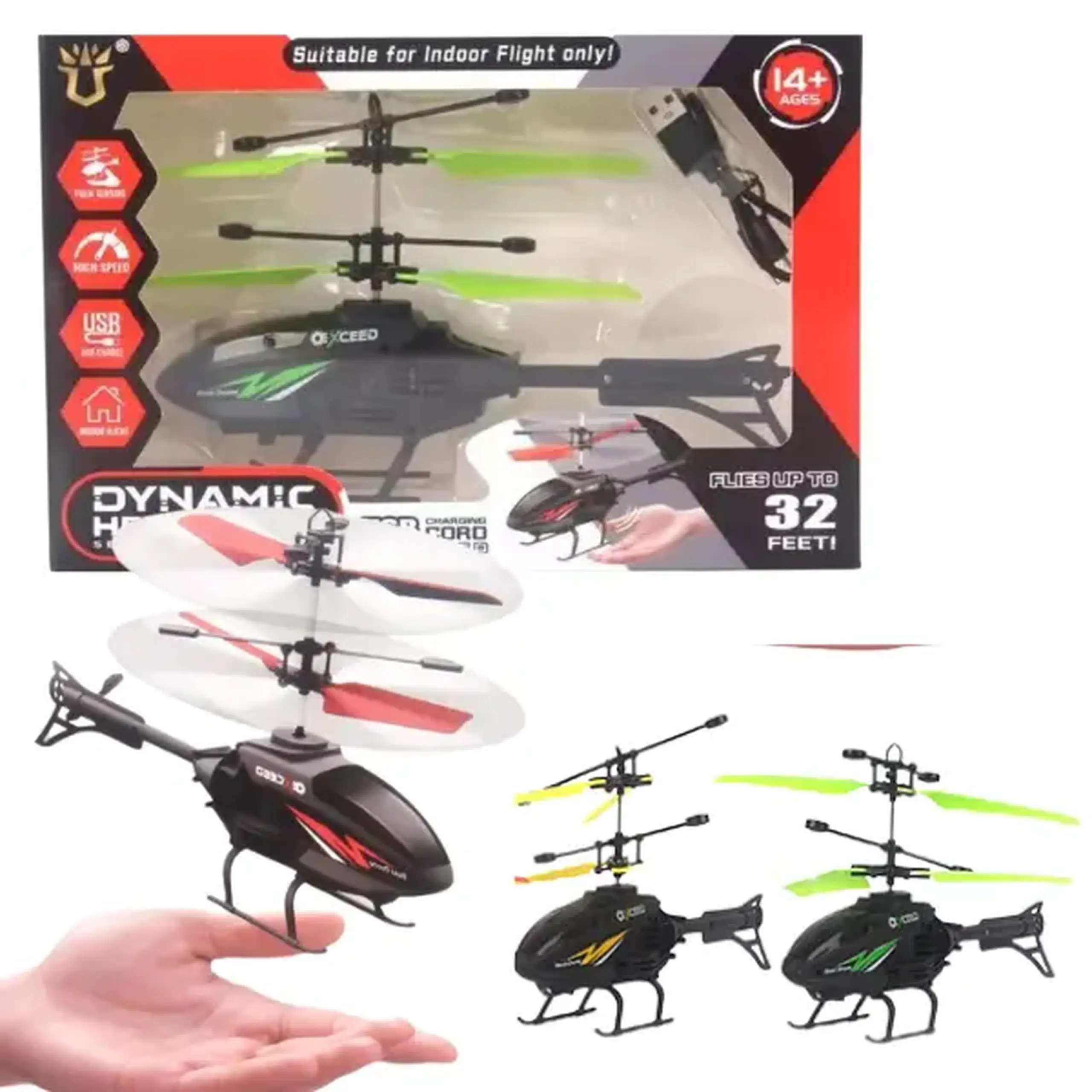 RC Elicopter, USB-încărcare