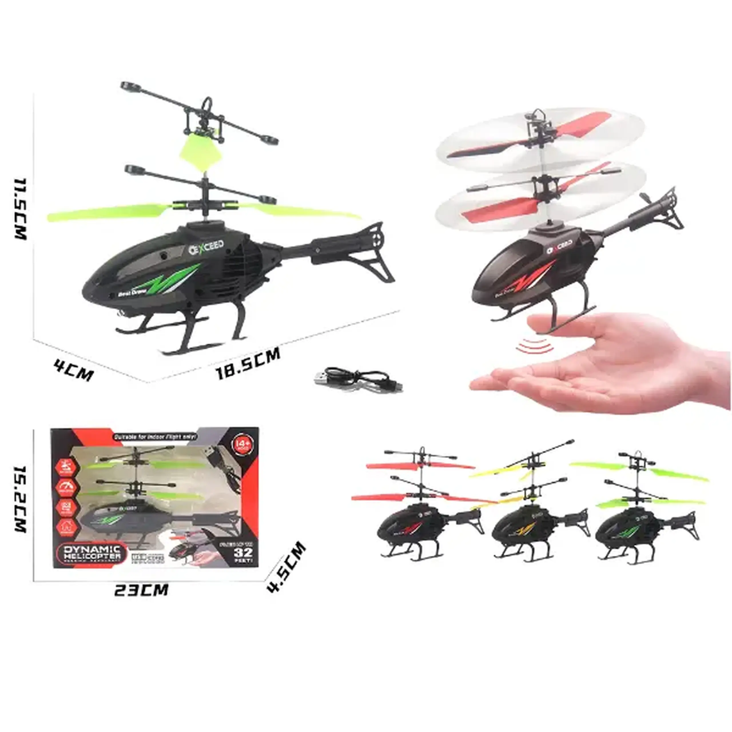 RC Elicopter, USB-încărcare