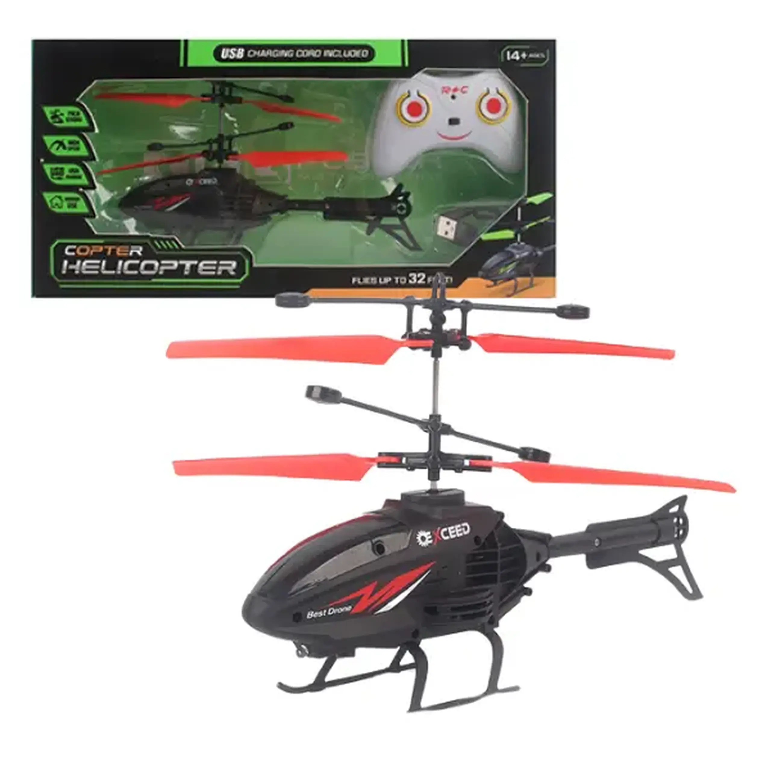 RC Elicopter, USB-încărcare