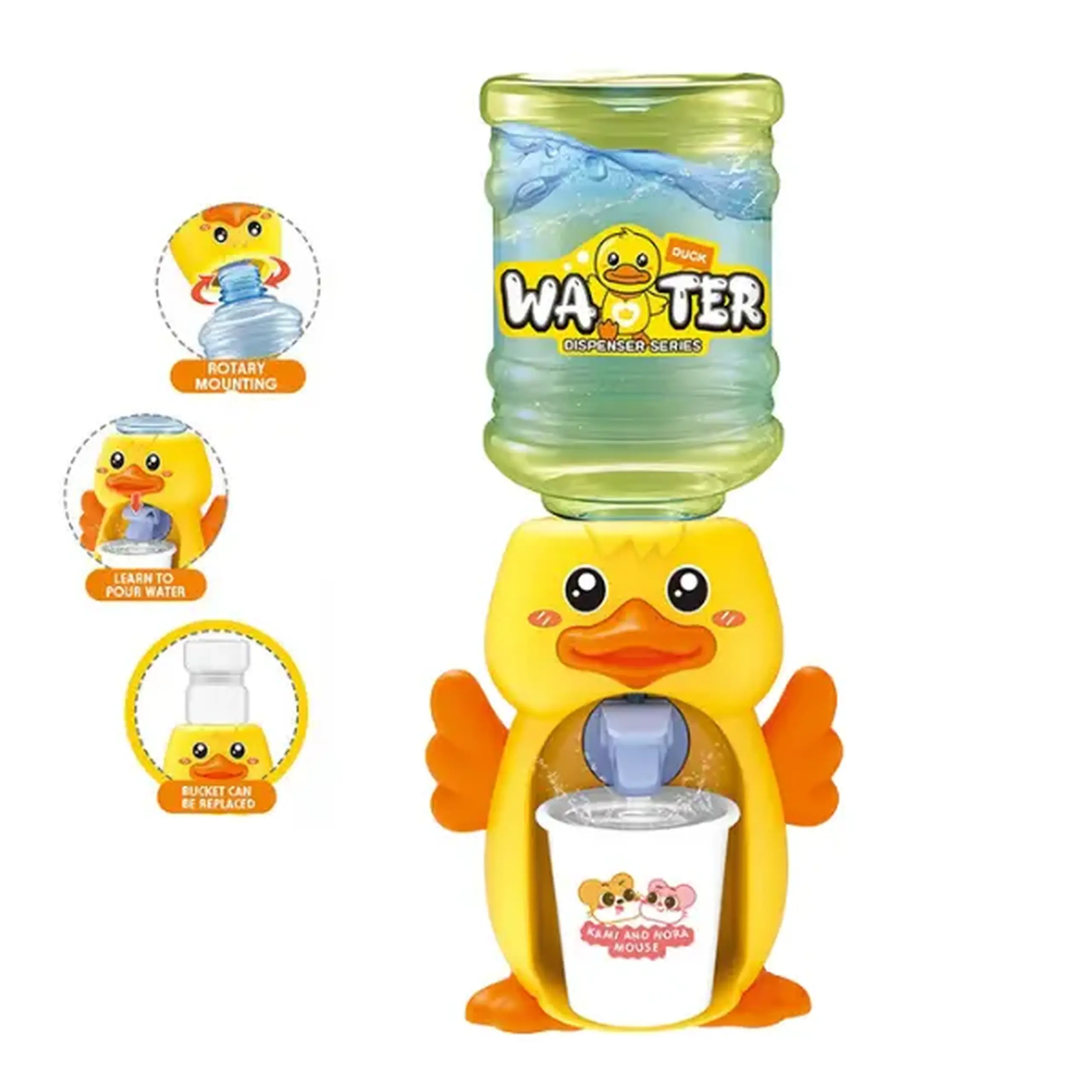 Mini-cooler de apă pentru copii "Rățușca"