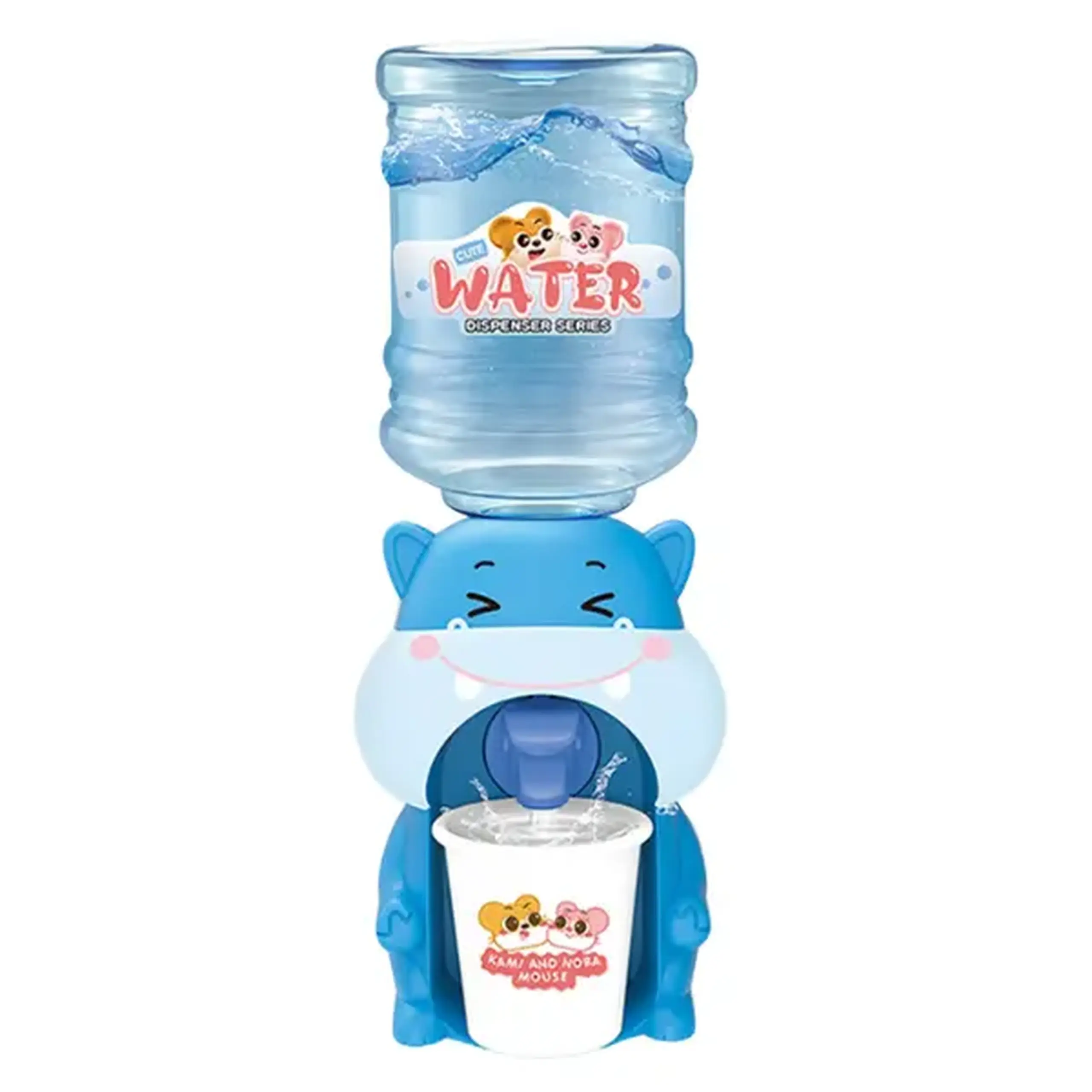 Mini-cooler de apă pentru copii "Hipopotam"