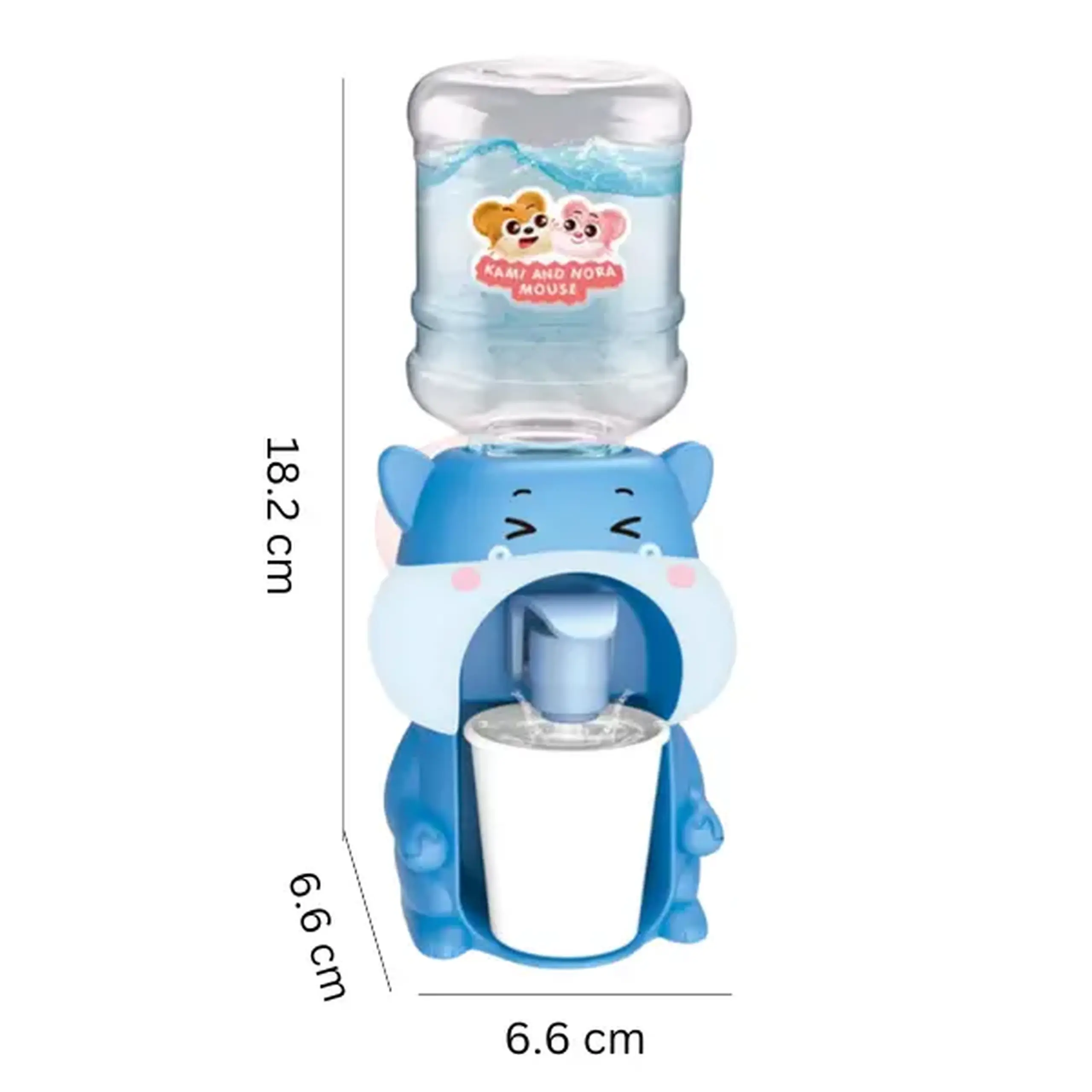 Mini-cooler de apă pentru copii "Hipopotam"