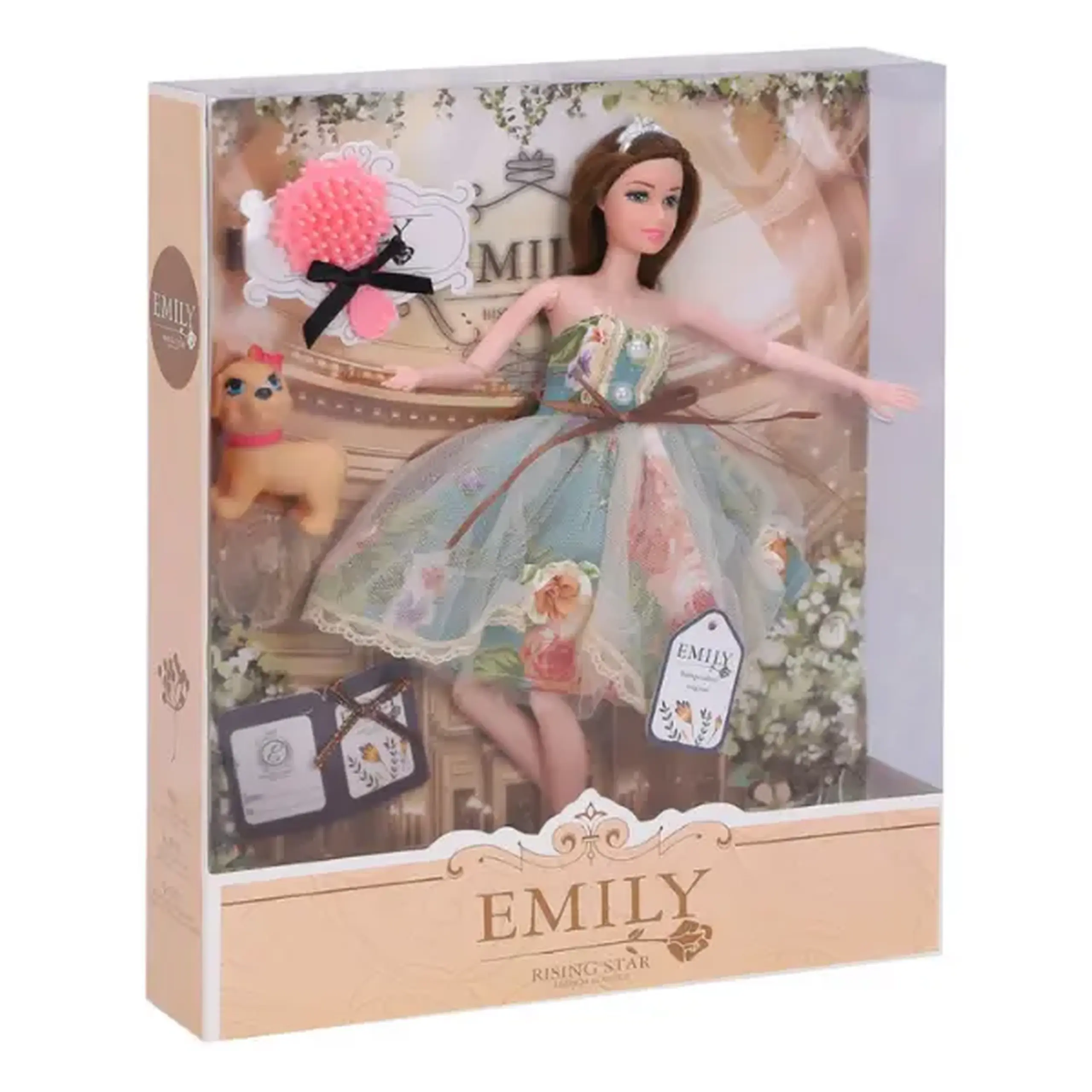 Păpușa Emily "Seria cu animăluț și accesorii"