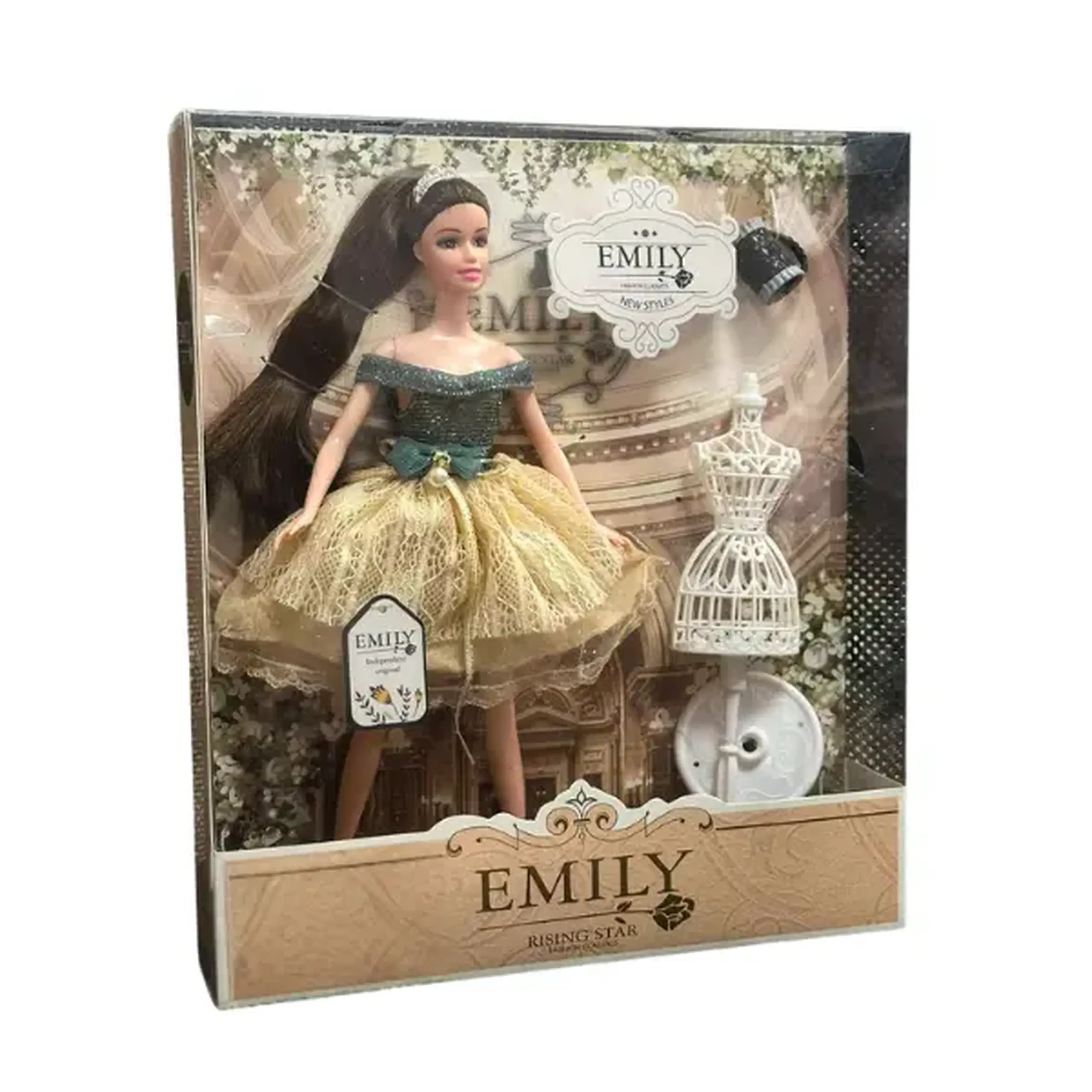 Păpușa Emily "Seria cu manichin decorativ pentru defilării"