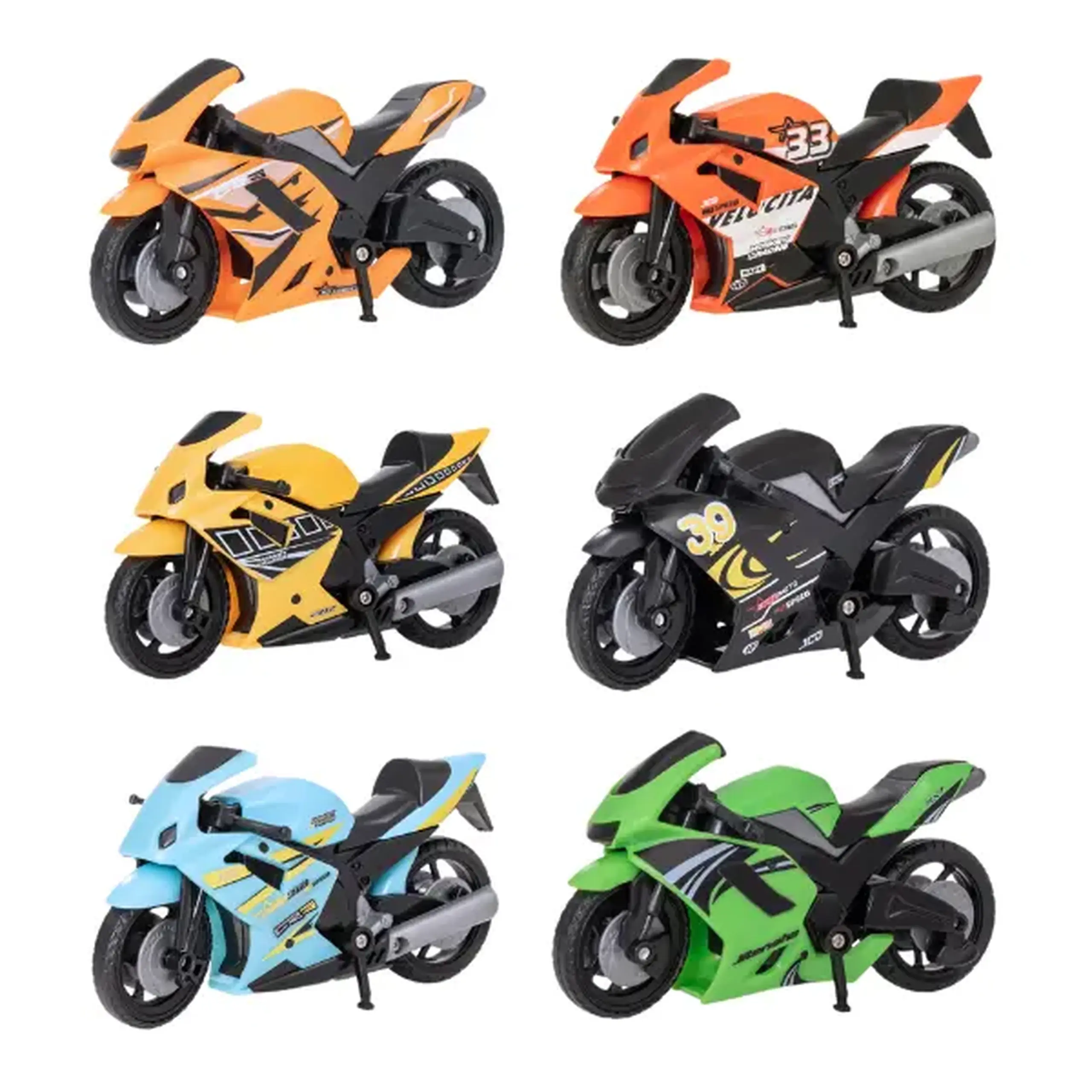 Motocicletă Teamsterz, în as.