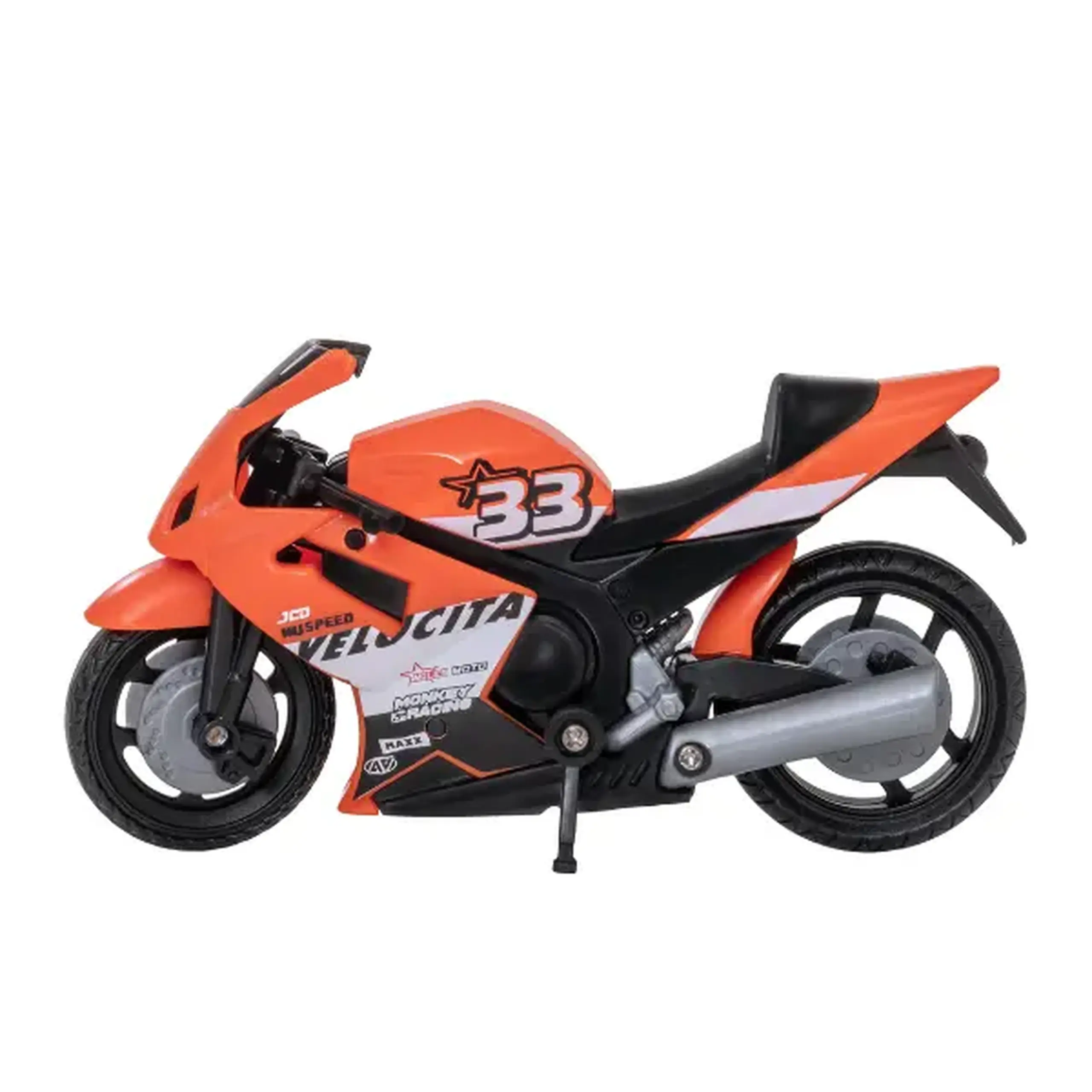 Motocicletă Teamsterz, în as.