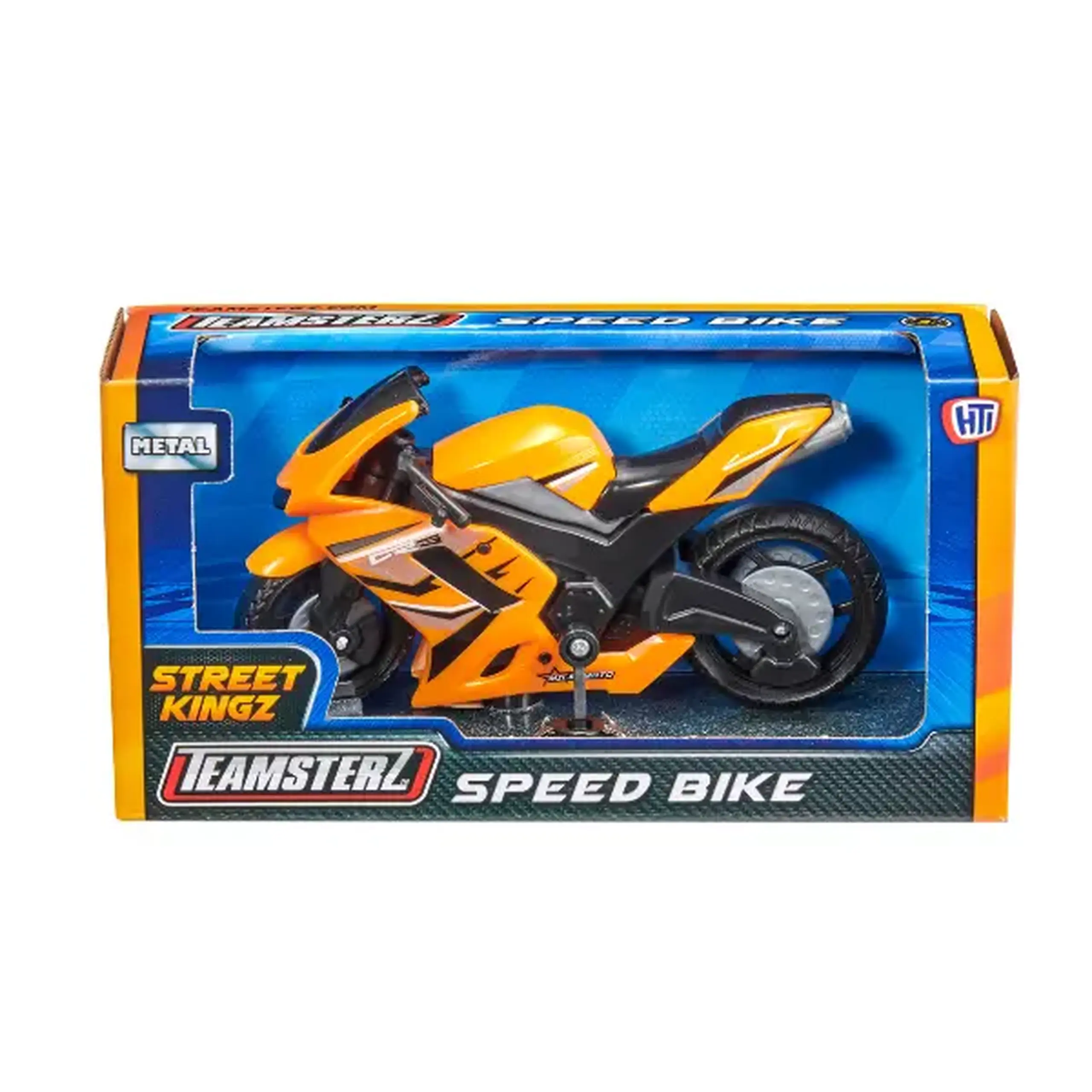 Motocicletă Teamsterz, în as.