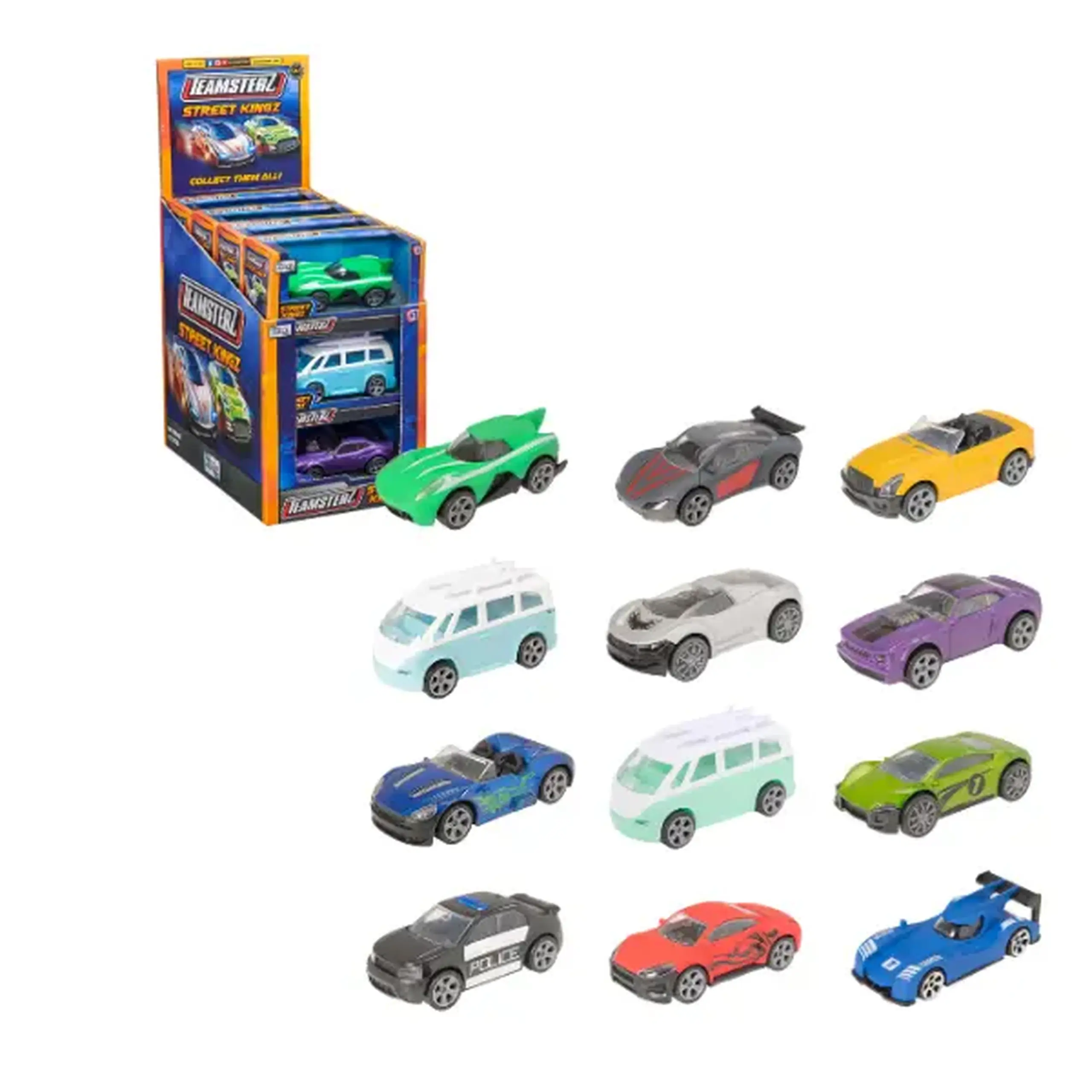 Vehicul din Metal Teamsterz, în as.