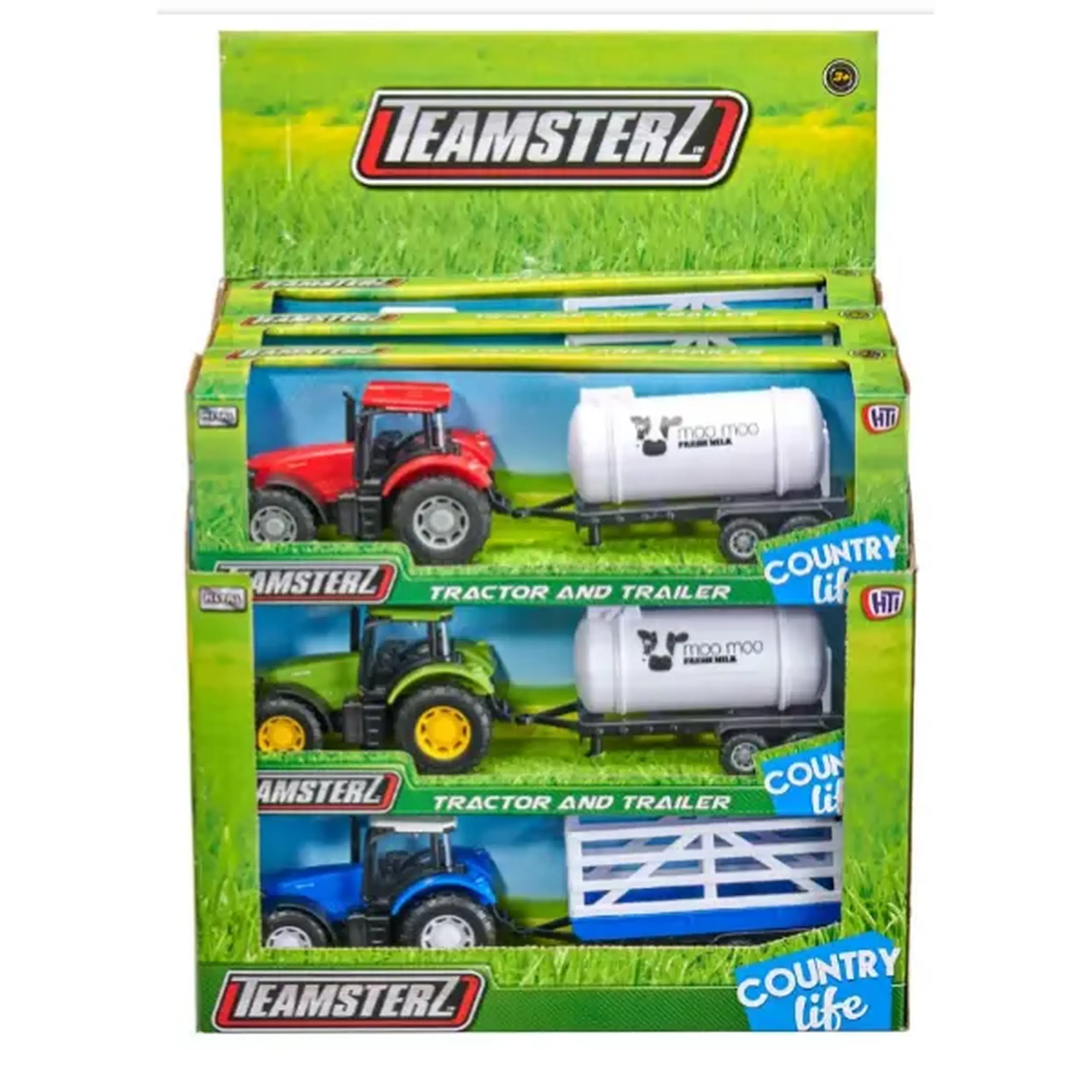 Tractor cu remorcă Teamsterz, în as.