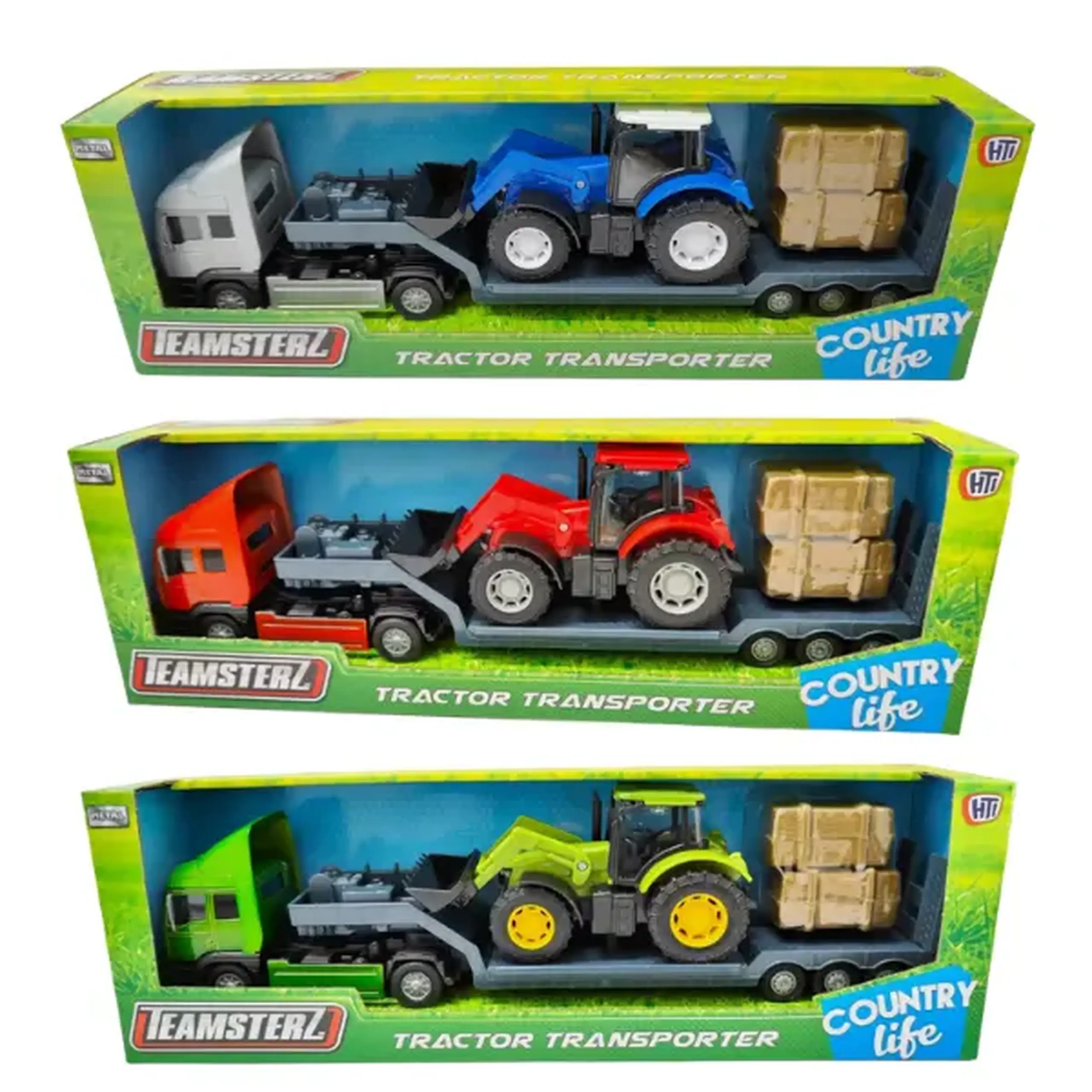 Transportor de tractoare Teamsterz, în as.