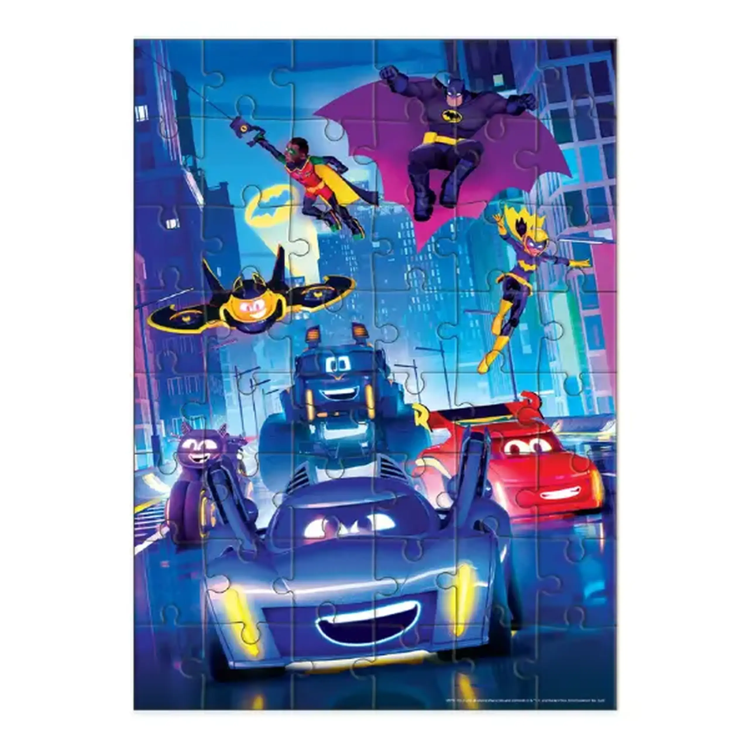 Puzzle «Batwheels: Întâlniți-i pe Batwheels», 48 elem.