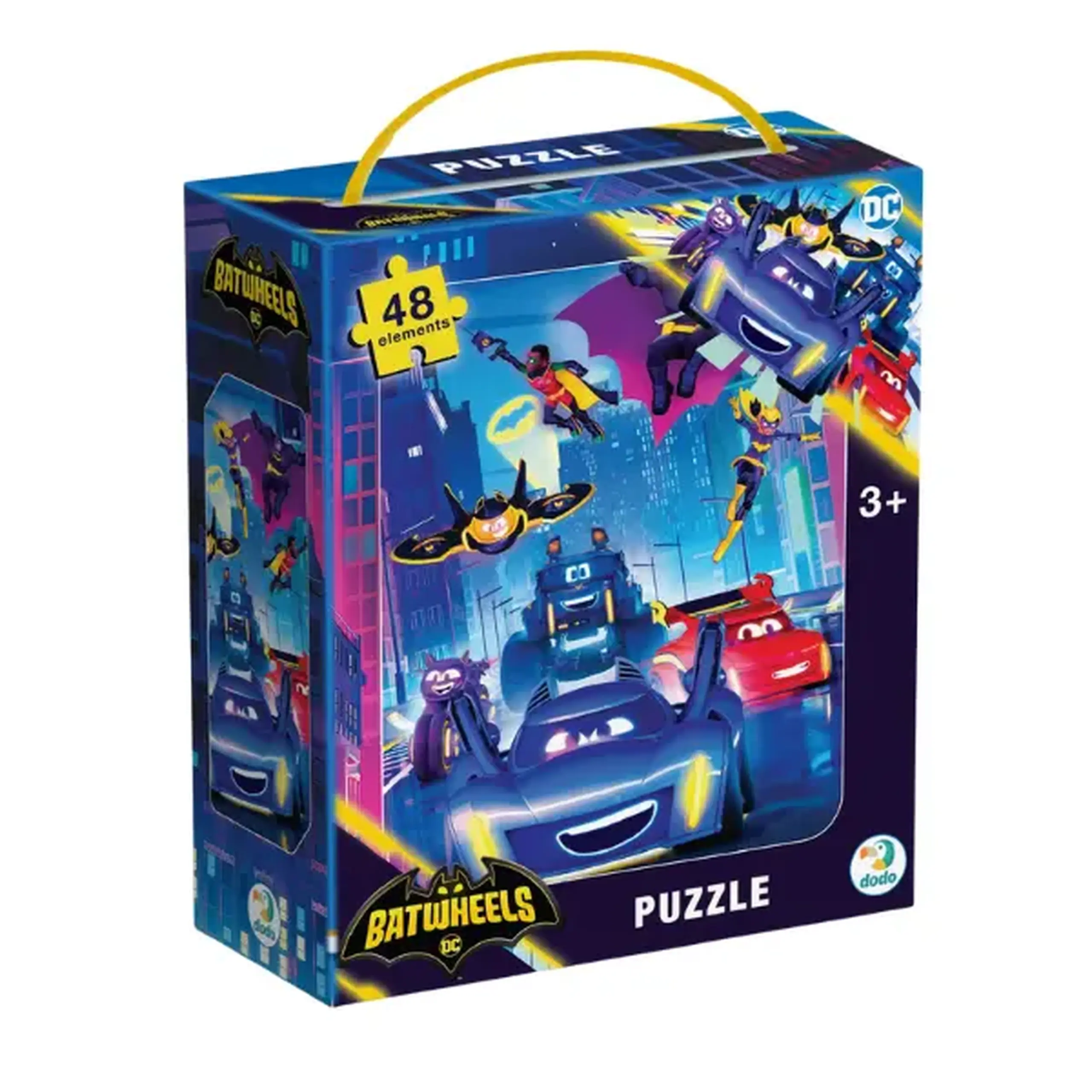 Puzzle «Batwheels: Întâlniți-i pe Batwheels», 48 elem.