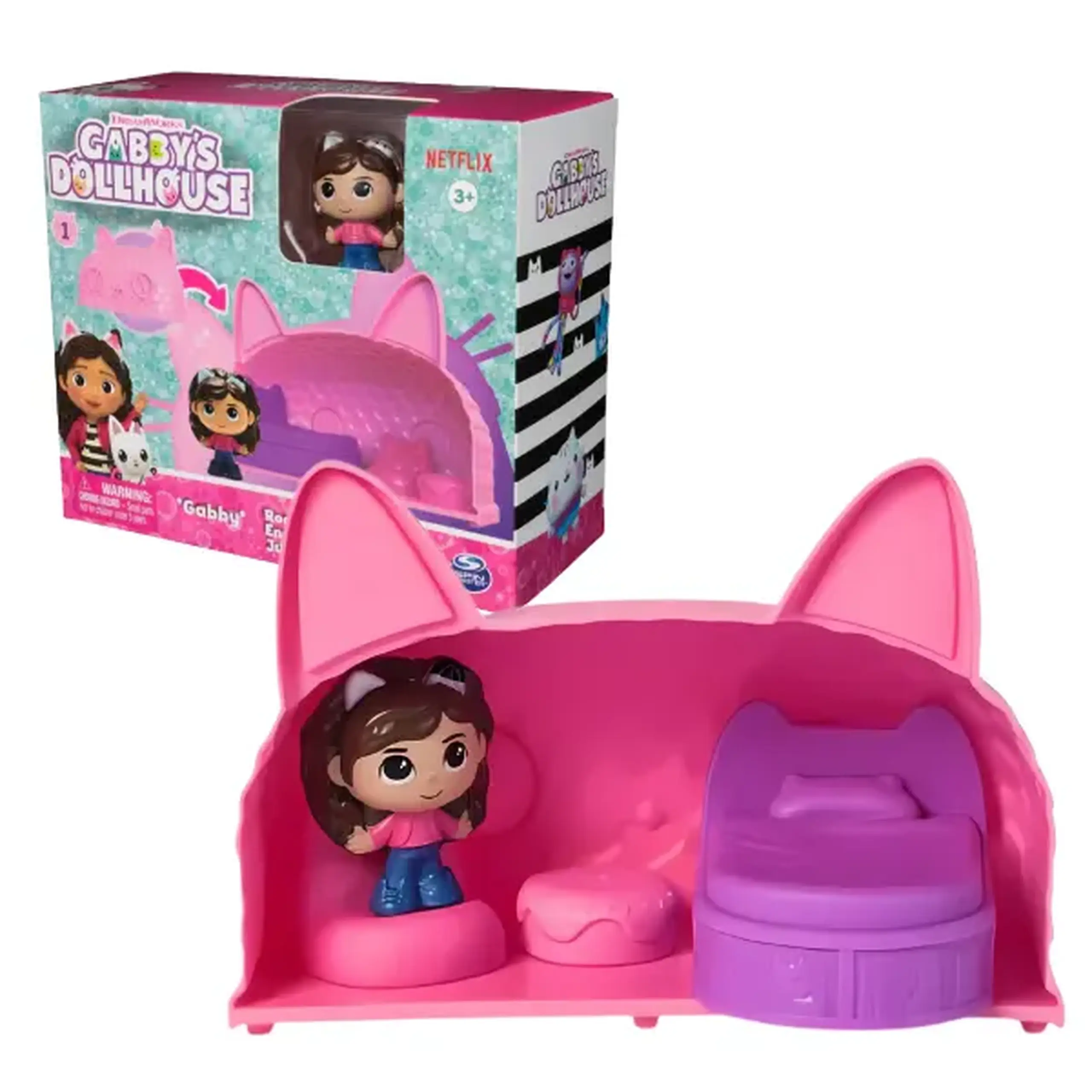 Set de mini cameră: MerCat, seria "Gabby’s Dollhouse"