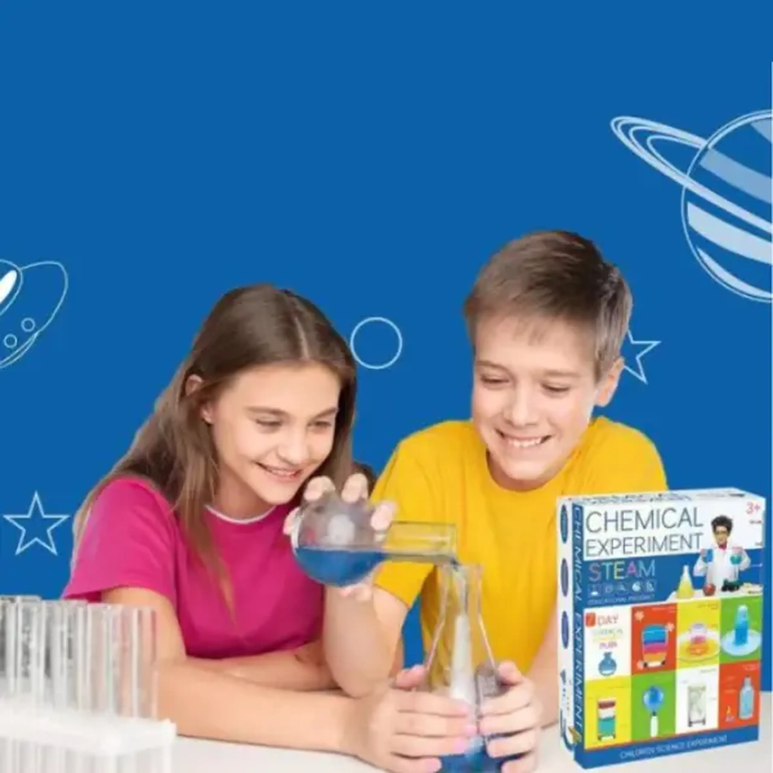 Set de Experimente Științifice: "Fenomenul Natural Magic"