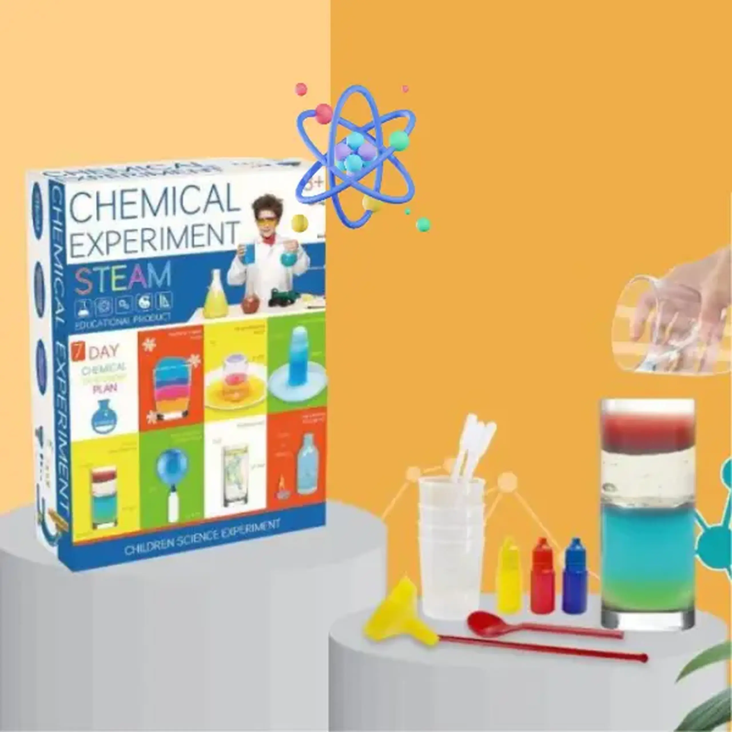 Set de Experimente Științifice: "Fenomenul Natural Magic"