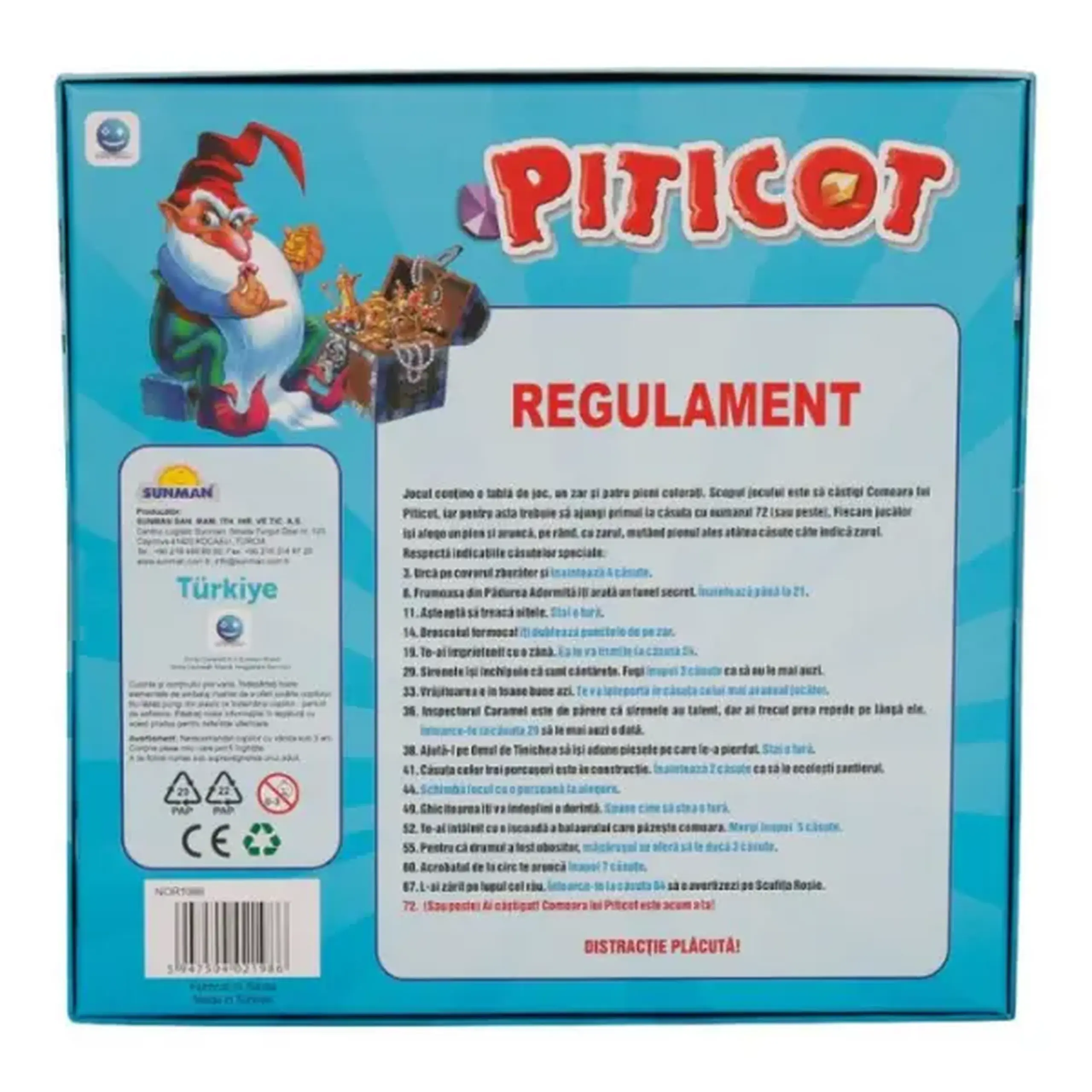 Joc interactiv ”Comoara lui Piticot”, (ro)