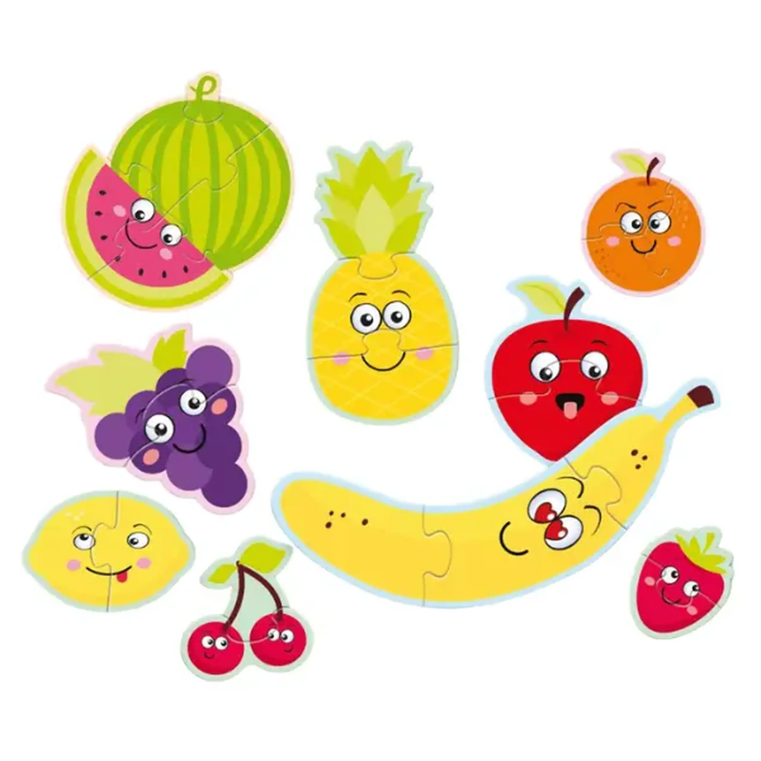 Puzzle "Fructe voioase", (ro)