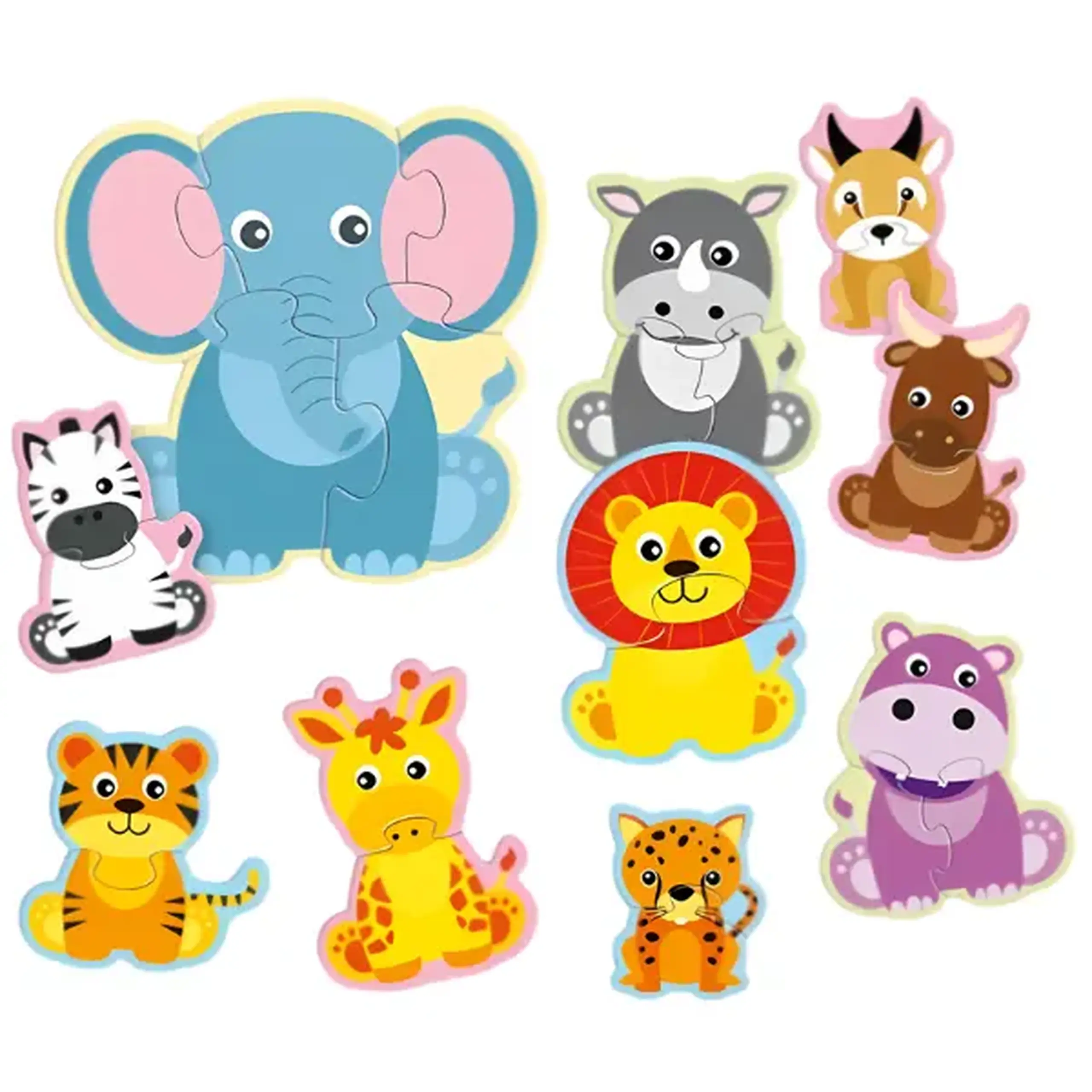 Puzzle "Animale", (ro)